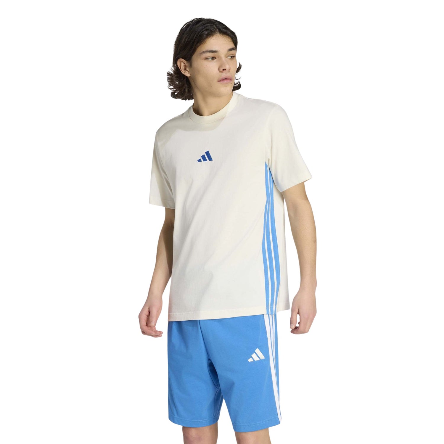 T-Shirt Essentials 3-Stripes Uomo - KC0888