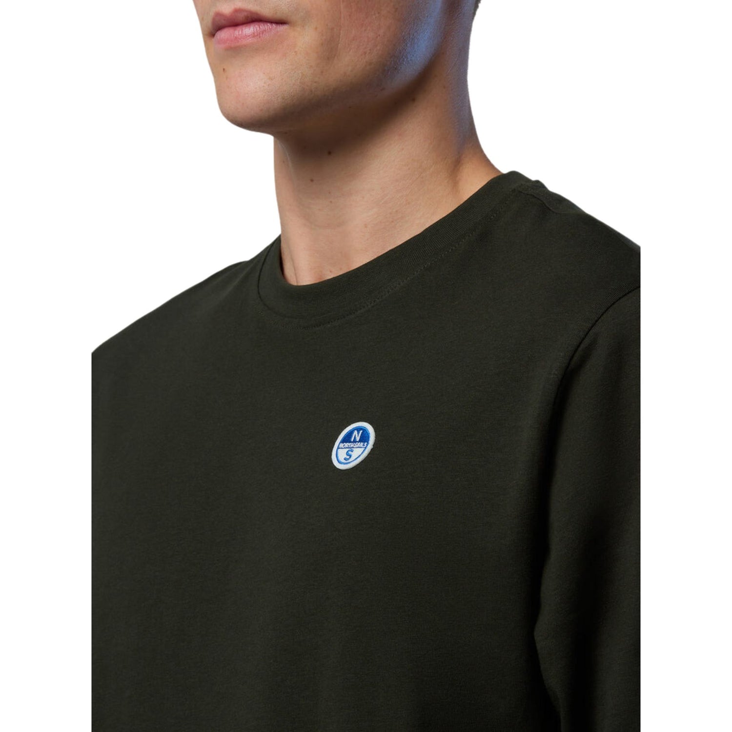 692971 BASIC BOLLO T SHIRT LONG SLEEVE Uomo NORTH SAILS MAGLIA