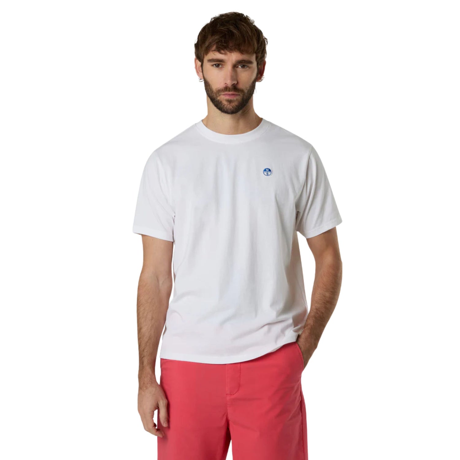 T-Shirt Logo Patch Uomo - 692990