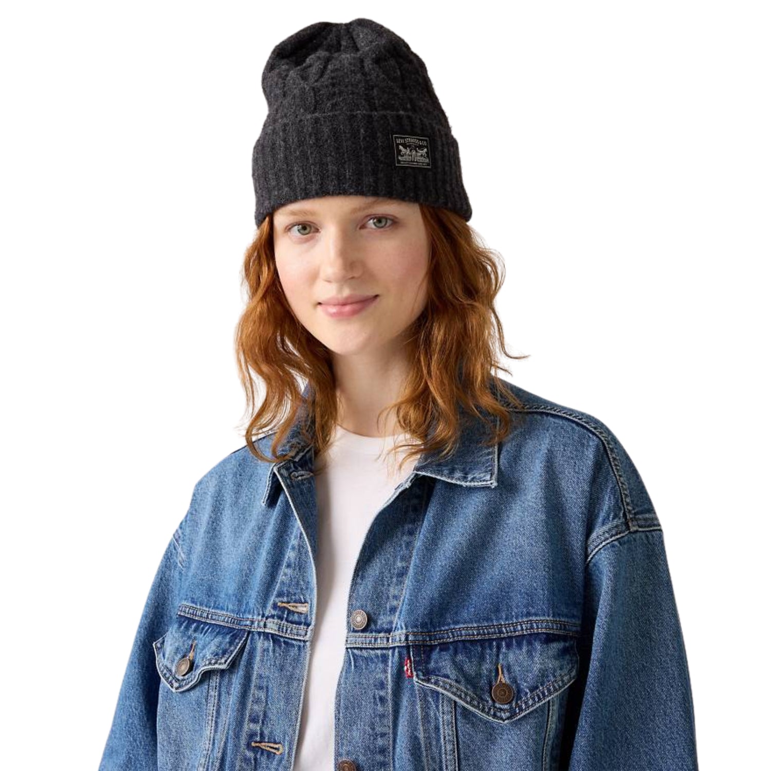 Berretto Holiday Cable-knit Backpatch Unisex - 004D4