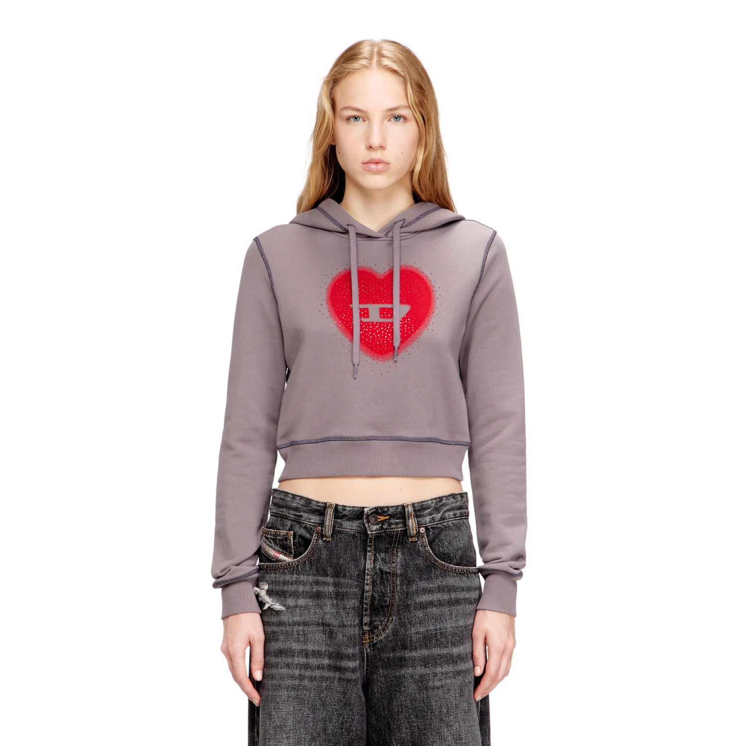 Felpa F Slimmy Hood S5 Donna - A21952 0NSEX