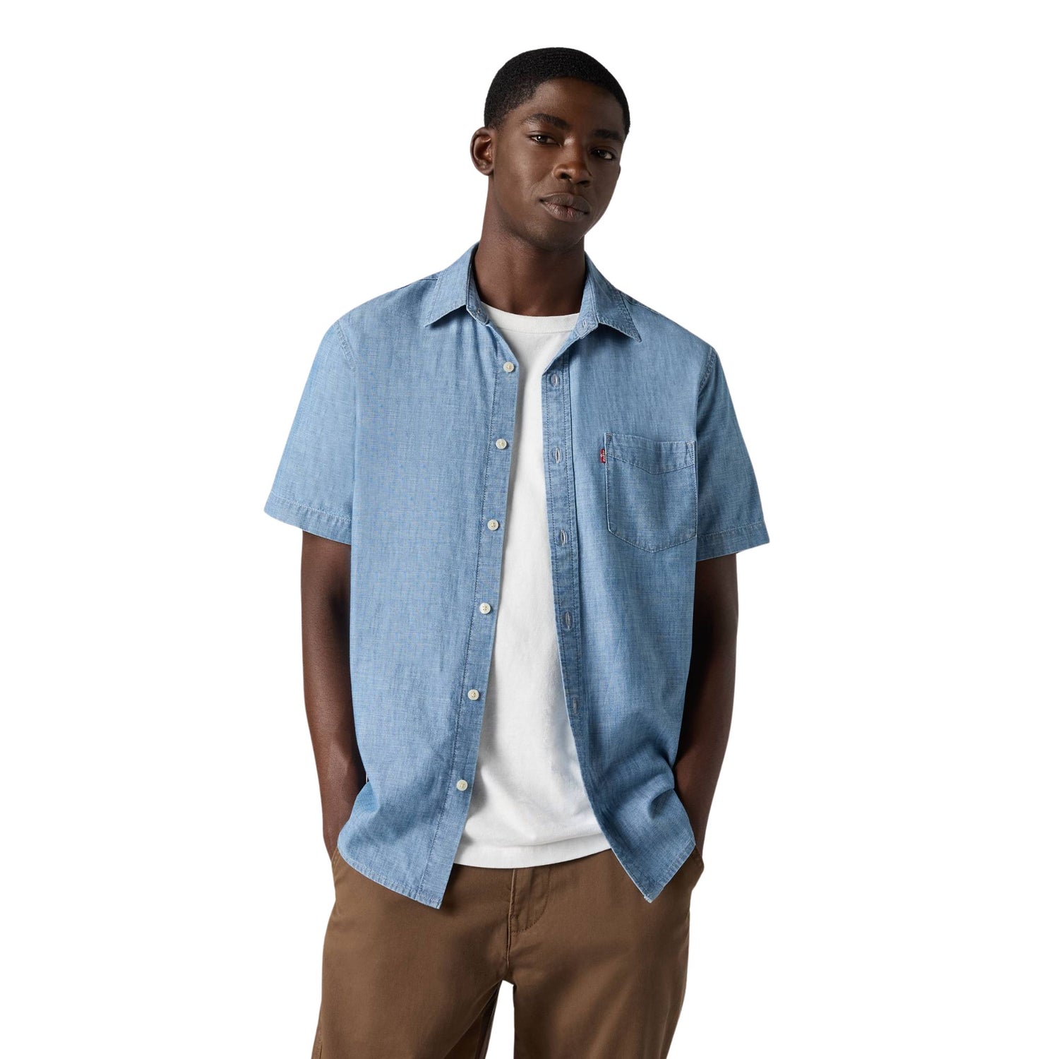 Camicia Short Sleeve Sunset One Pocket Uomo - 86624