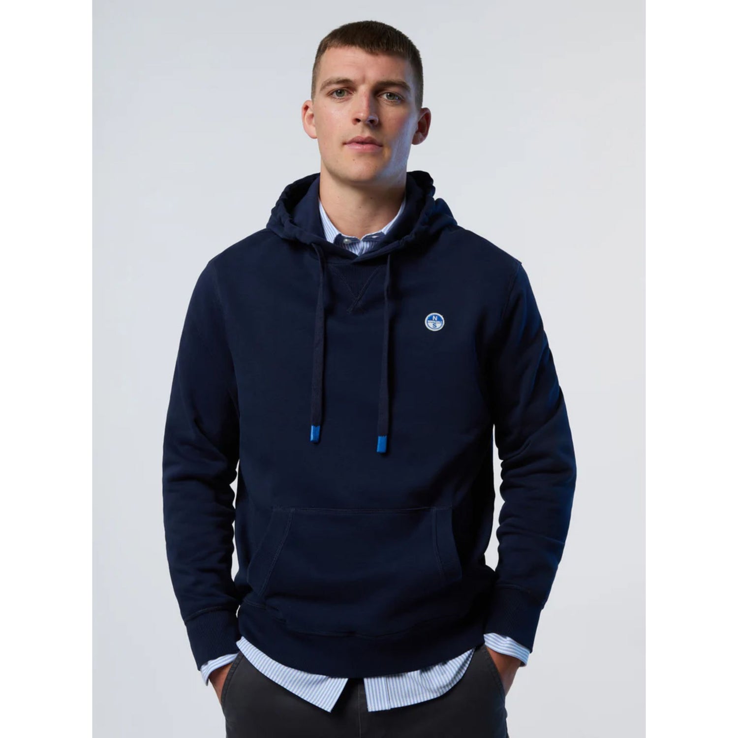 691257 HODDED SWEATSHIRT W/LOGO 2024 Uomo NORTH SAILS 691257 hodded