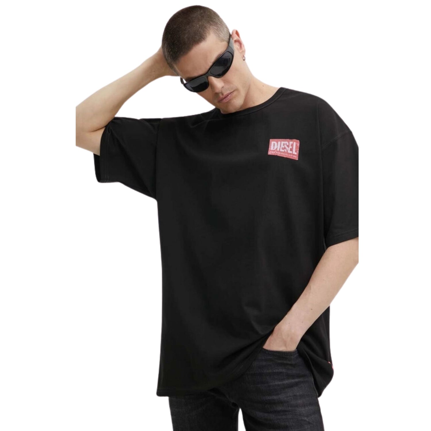 A15012-0AKAK-T-BOXT-Q15 Uomo DIESEL T-SHIRT