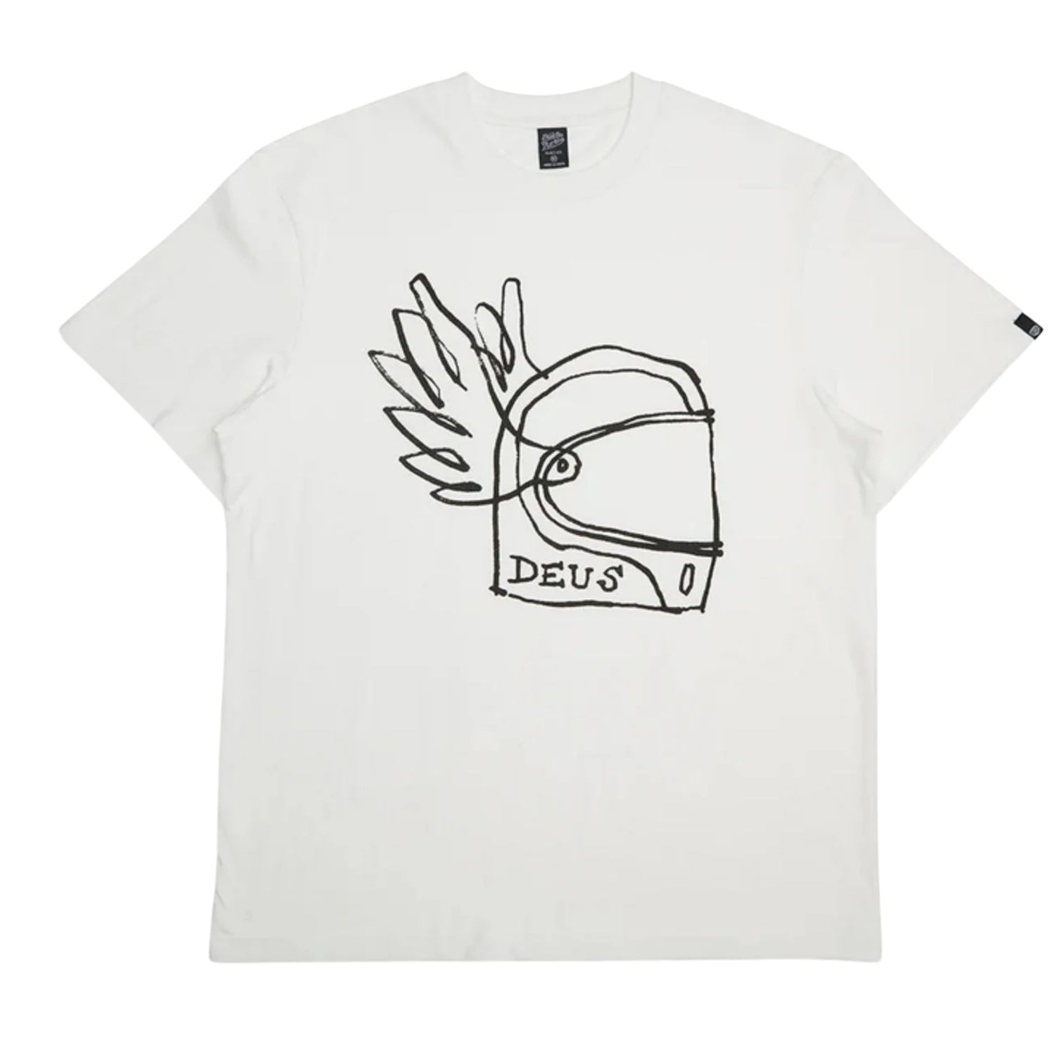 DMF241747F Helmet Tee Vintage Uomo DEUS EX MACHINA T-SHIRT