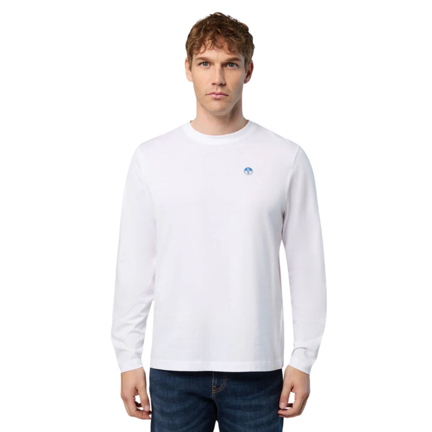 692971 BASIC BOLLO T SHIRT LONG SLEEVE Uomo NORTH SAILS MAGLIA