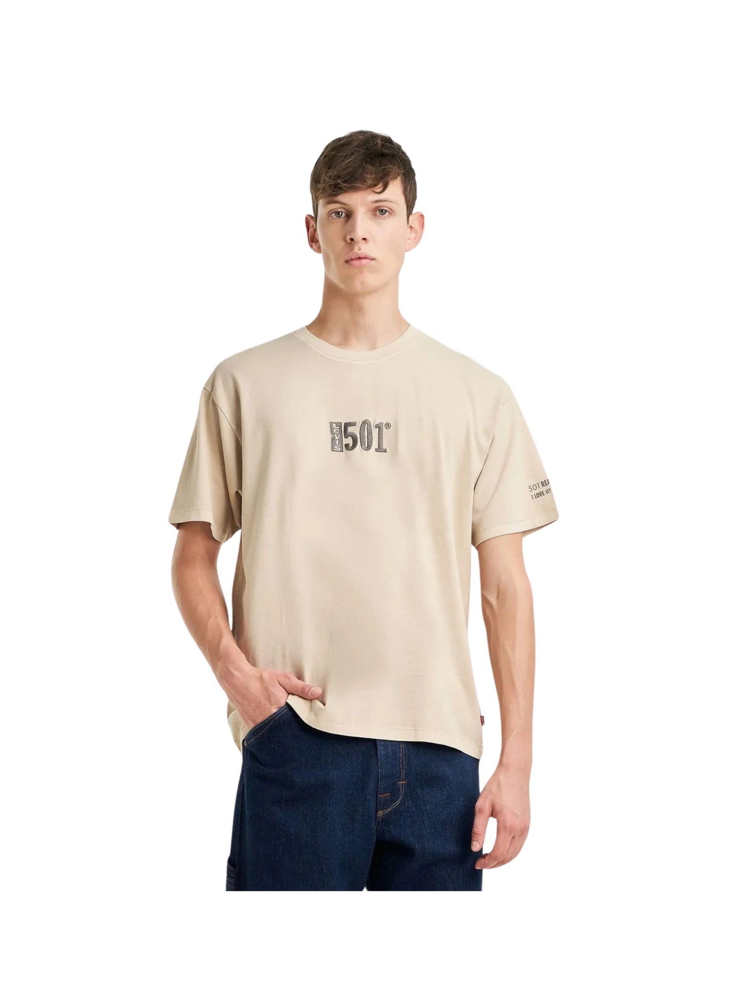 T-SHIRT VINTAGE FIT GRAPHIC TEE 501 UOMO - LEVI'S 87373