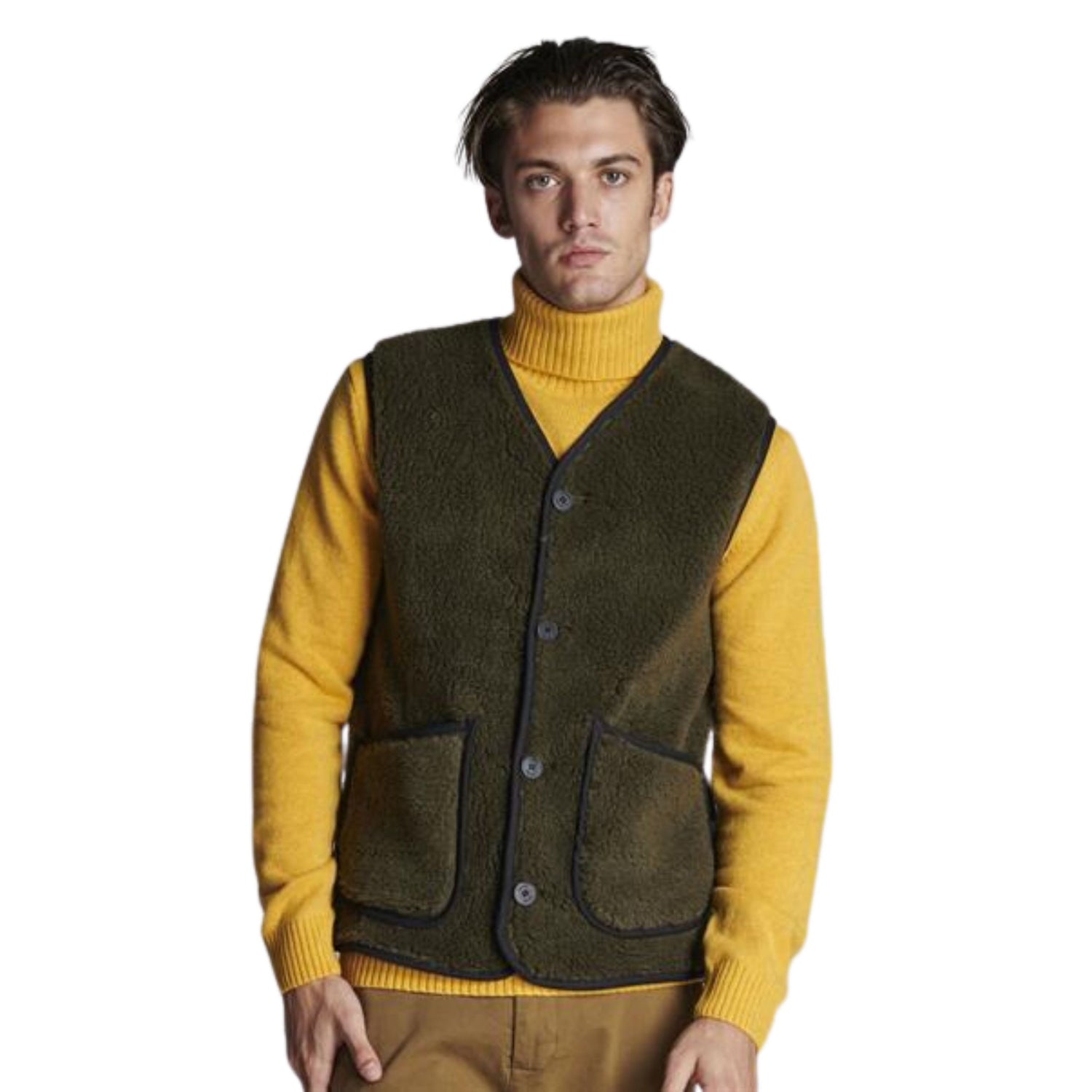 GIL2272 GILET TEDDY Uomo IMPURE GILET