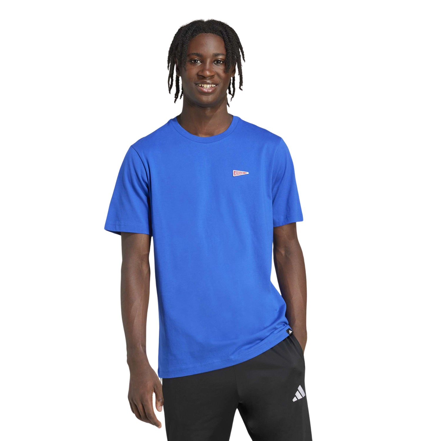 T-shirt Pennant Trim Graphic Uomo - JL9227