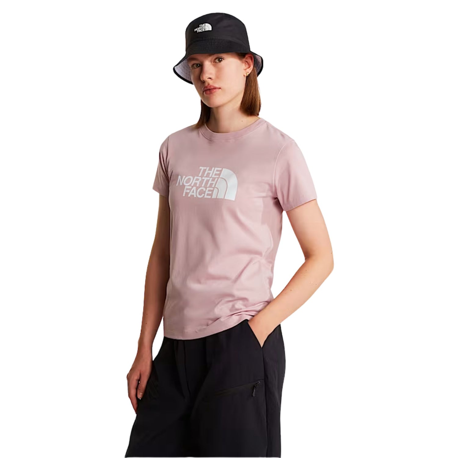 T-Shirt Evolution Half Dome Slim Donna - NF0A8FX6