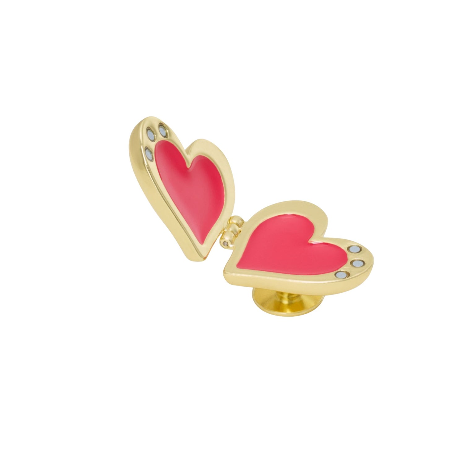 Jib Gold Bubble Locket Heart Unisex - 5918