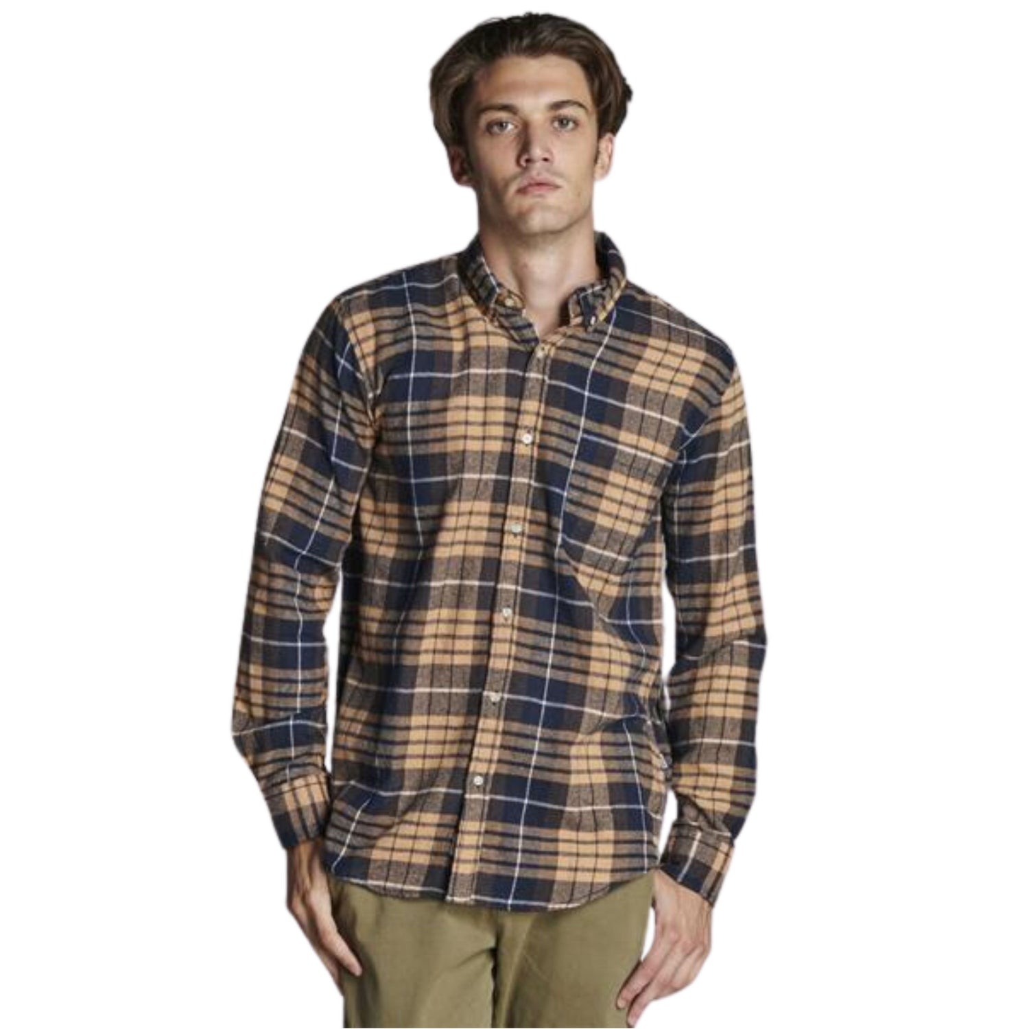 SHL2235 BTN DOWN COLLAR Uomo IMPURE CAMICIA