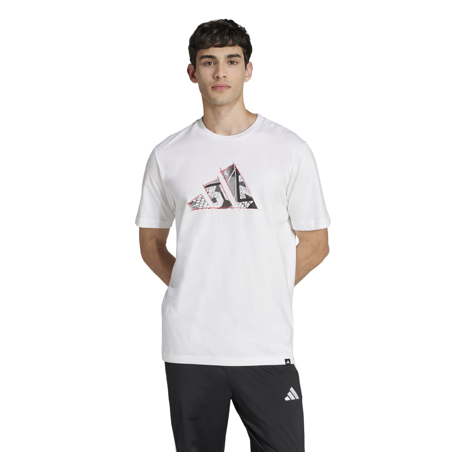 T-shirt Codes Photoreal Logo Graphic Uomo - JJ3935