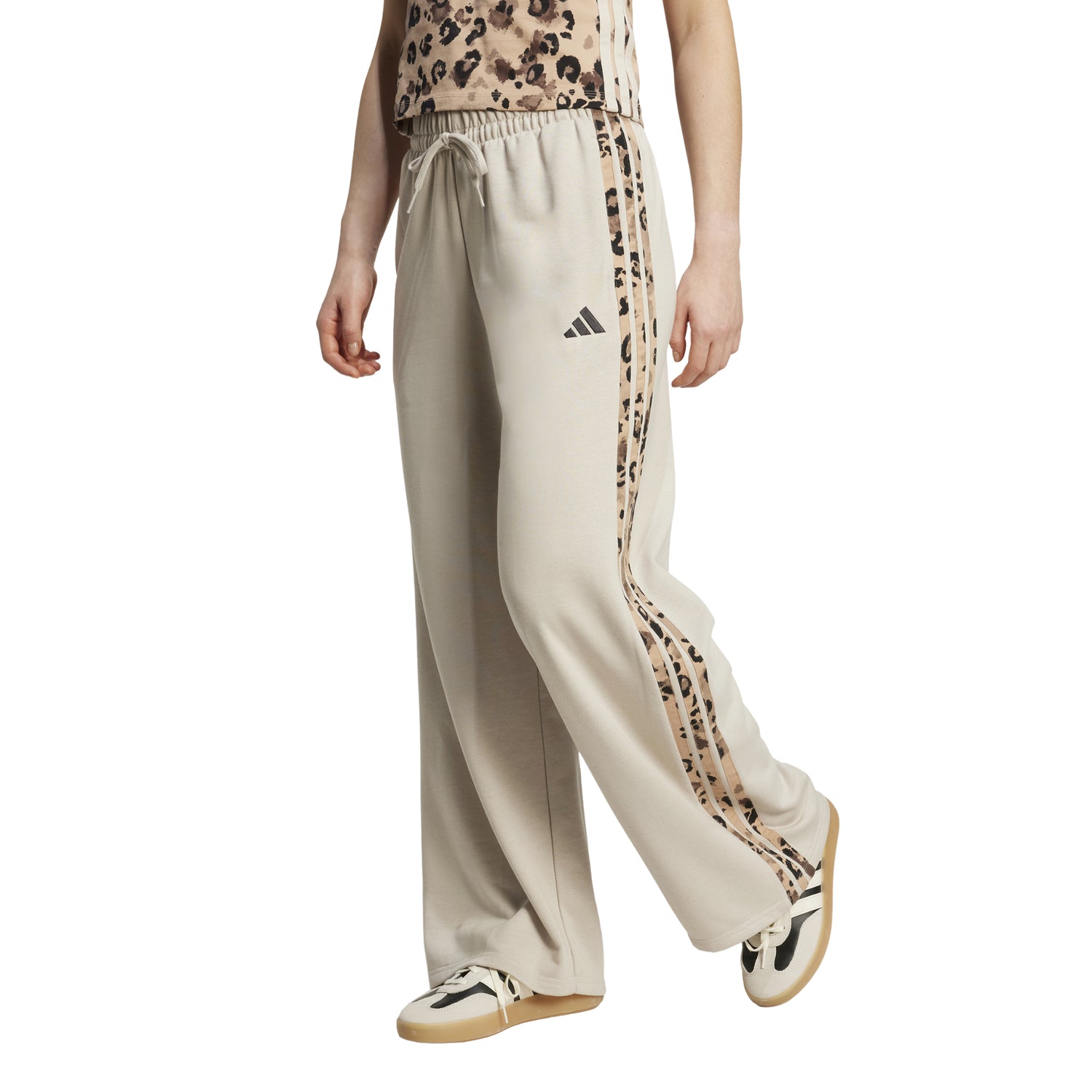 Pantalone Animalier 3 Stripes Donna - JM1841