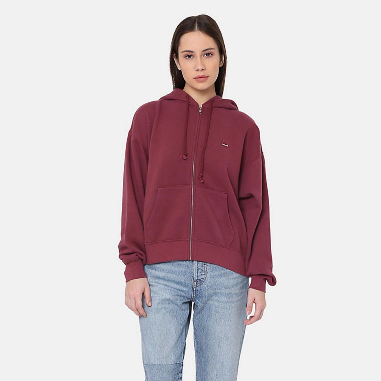 A5945  EVERYDAY ZIP HOODIE 2024 Donna LEVI'S FELPA