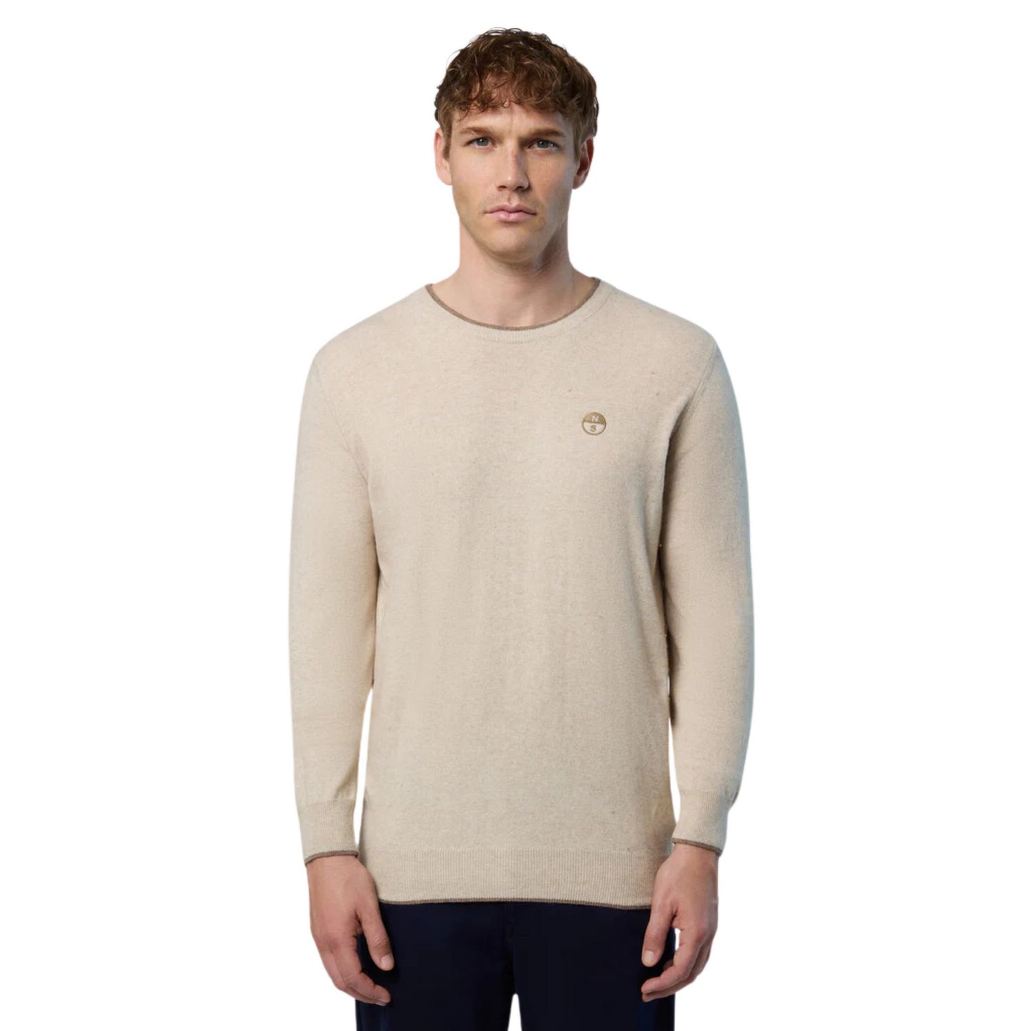 699783 CREWNECK 12 GG KNITWEAR 2024 Uomo NORTH SAILS MAGLIA