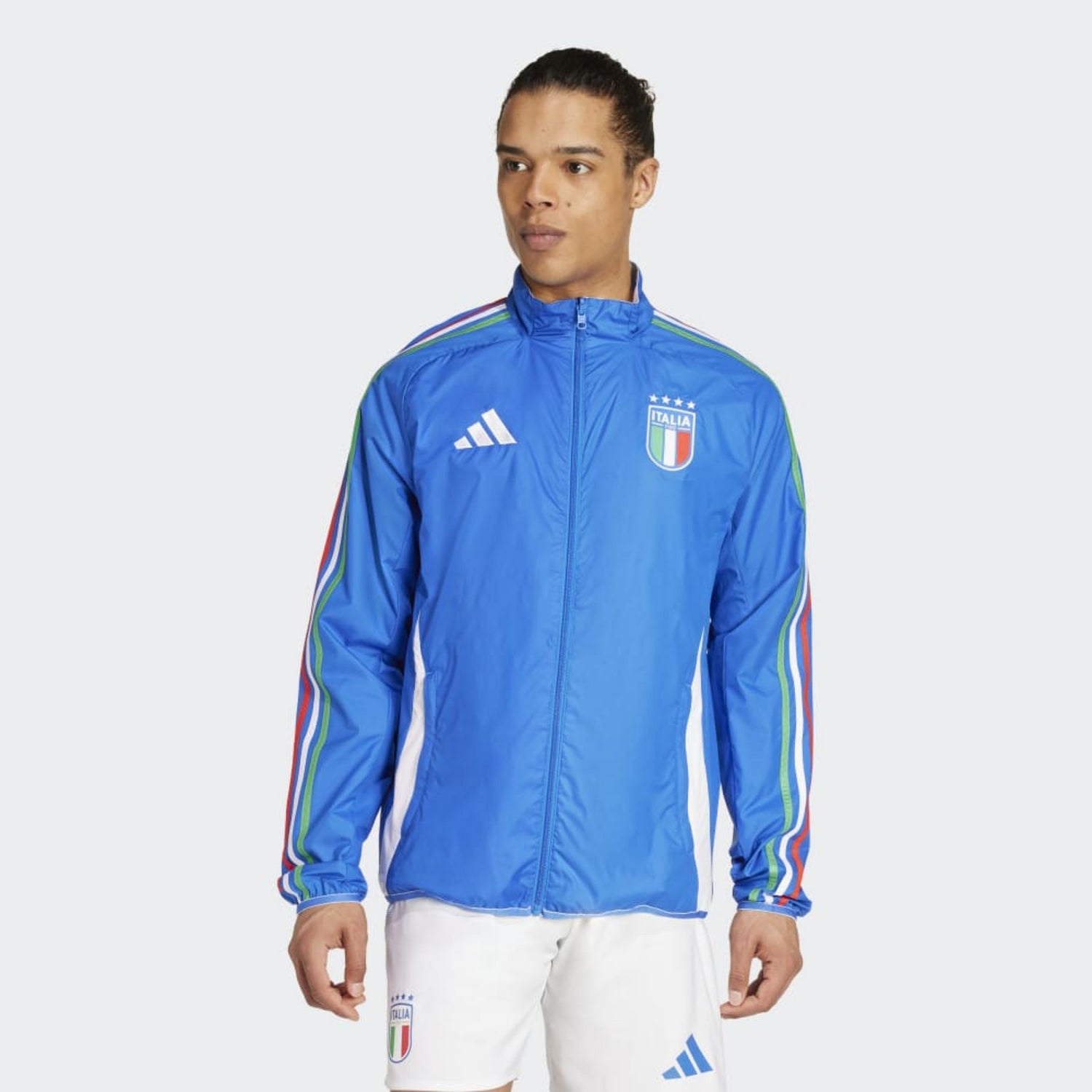 IX0418 FIGC ANTHM 2024 Uomo ADIDAS FELPA