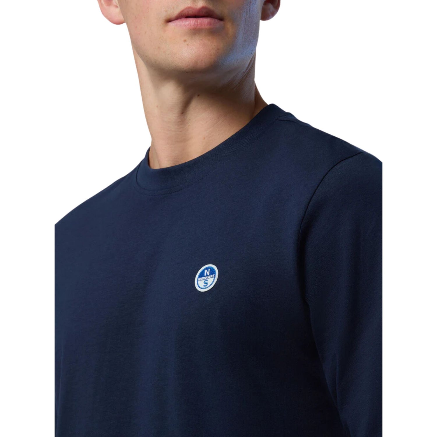 692971 BASIC BOLLO T SHIRT LONG SLEEVE Uomo NORTH SAILS MAGLIA