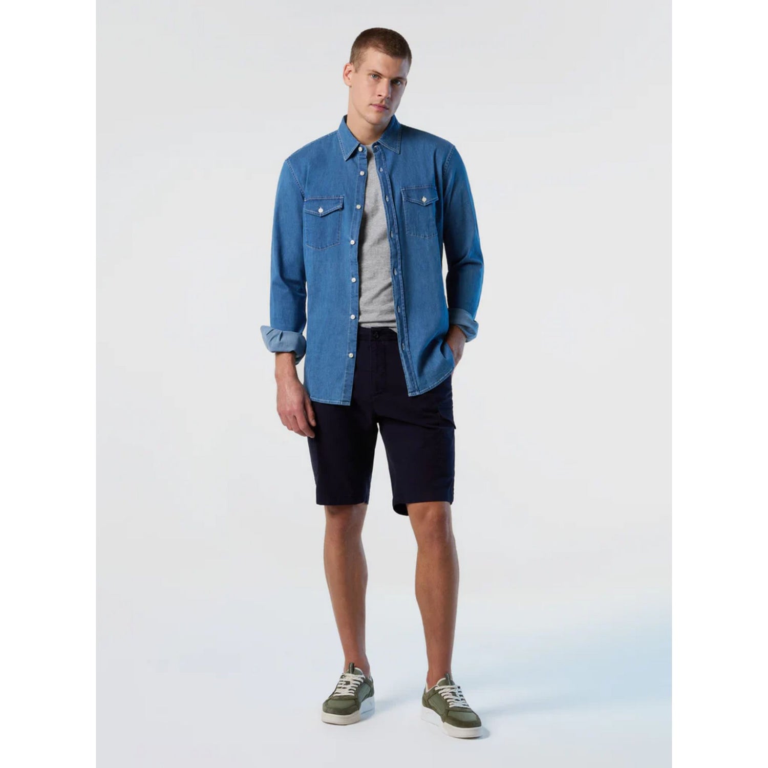 673100 AMERICA /S - REGULAR FIT CARGO Uomo NORTH SAILS CARGO SHORT