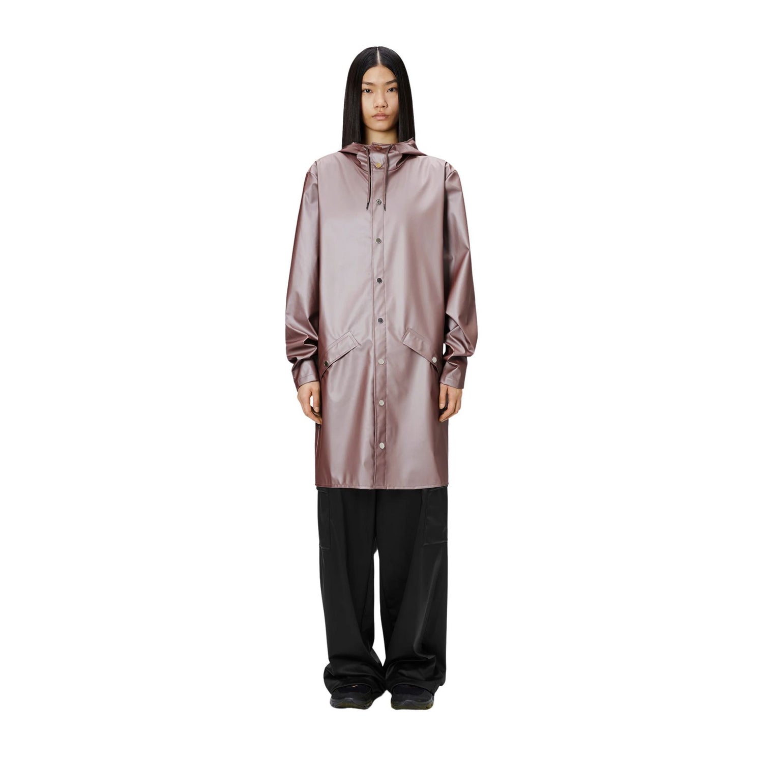 12020 LONG JACKET Unisex adulto RAINS GIACCA