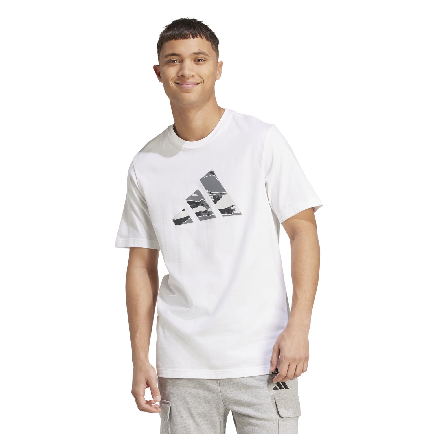 T-shirt Camo Logo Graphic Uomo - JM6380