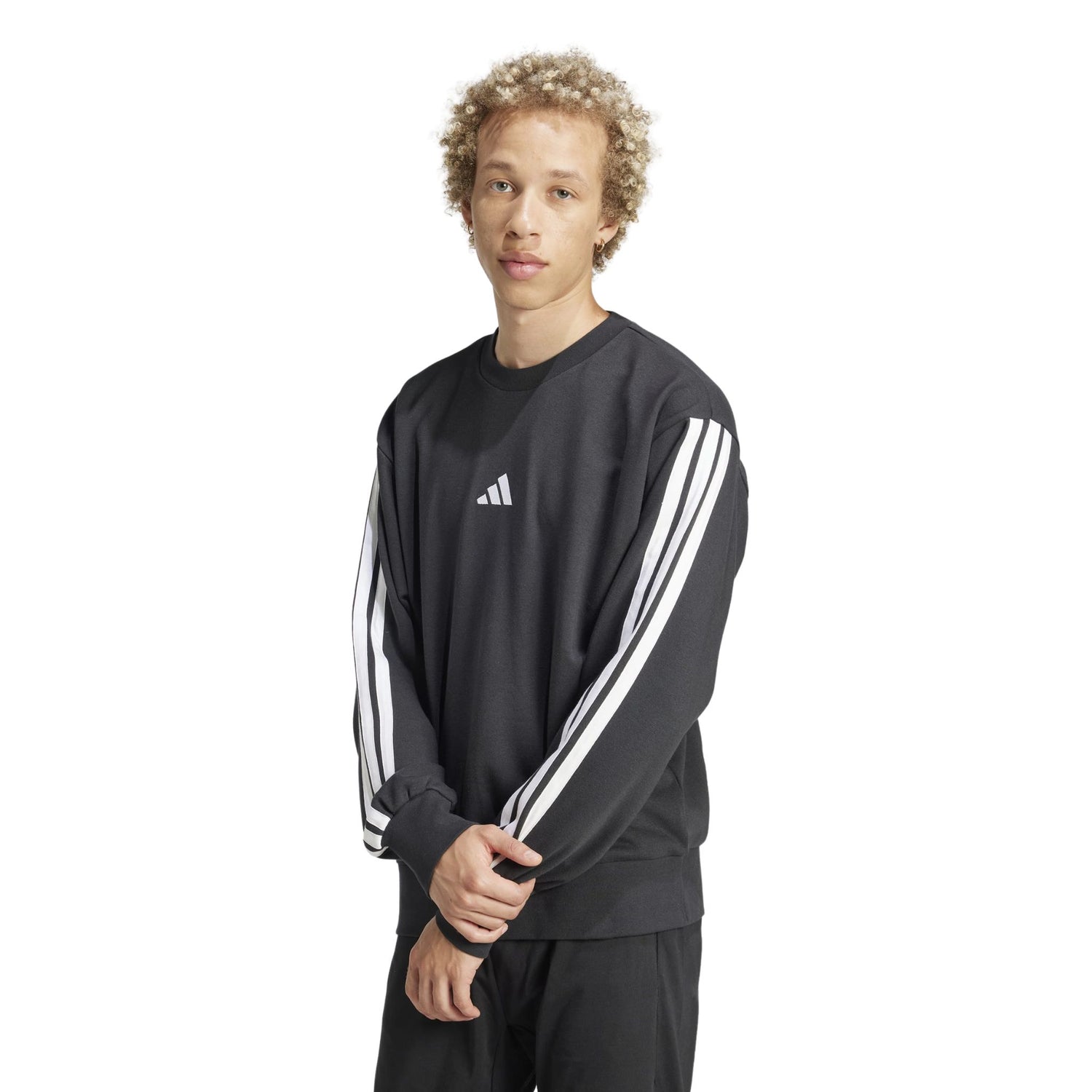 Felpa Essentials 3-Stripes Uomo - JE6372