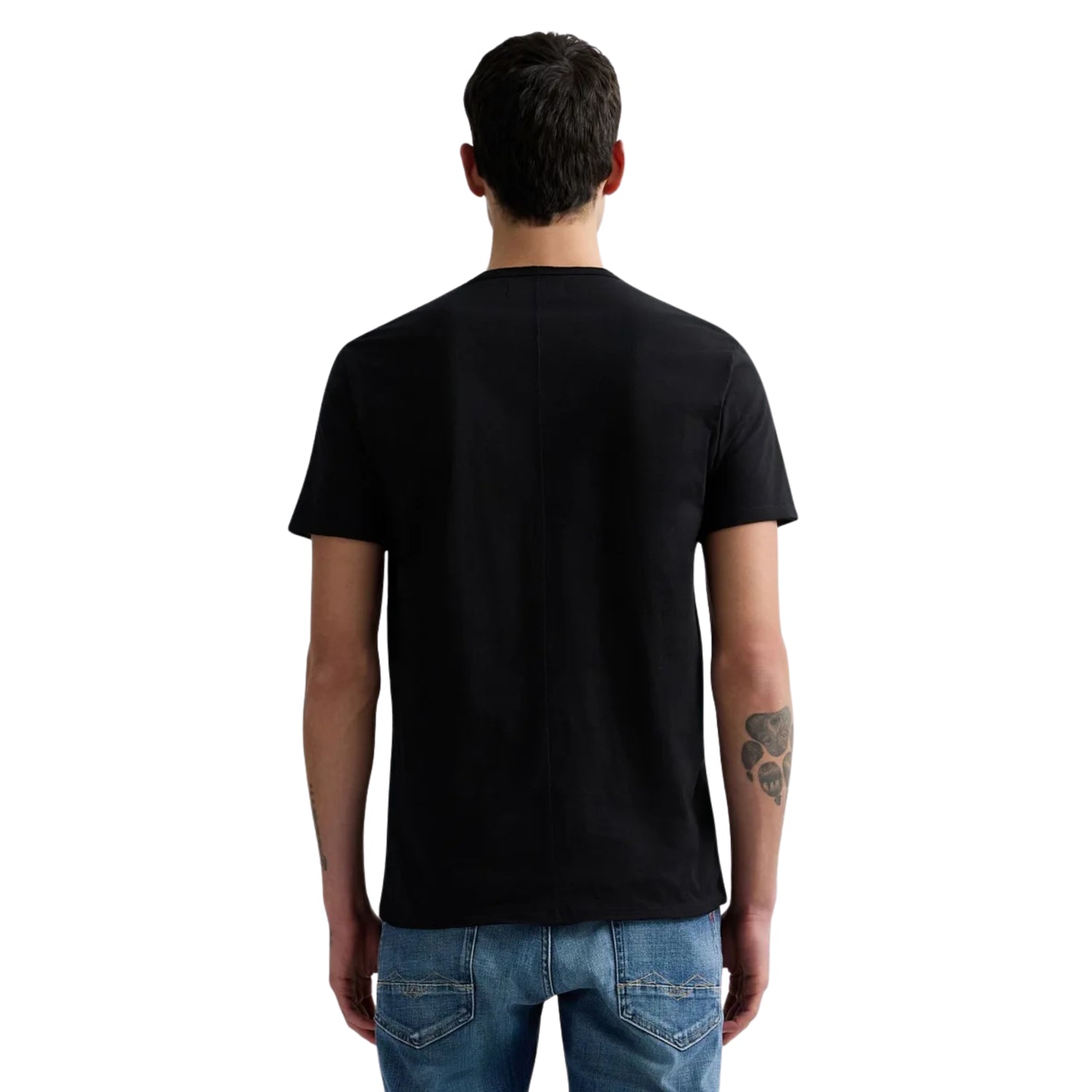 T-Shirt Con Scollo a V Uomo - M3591A 2660
