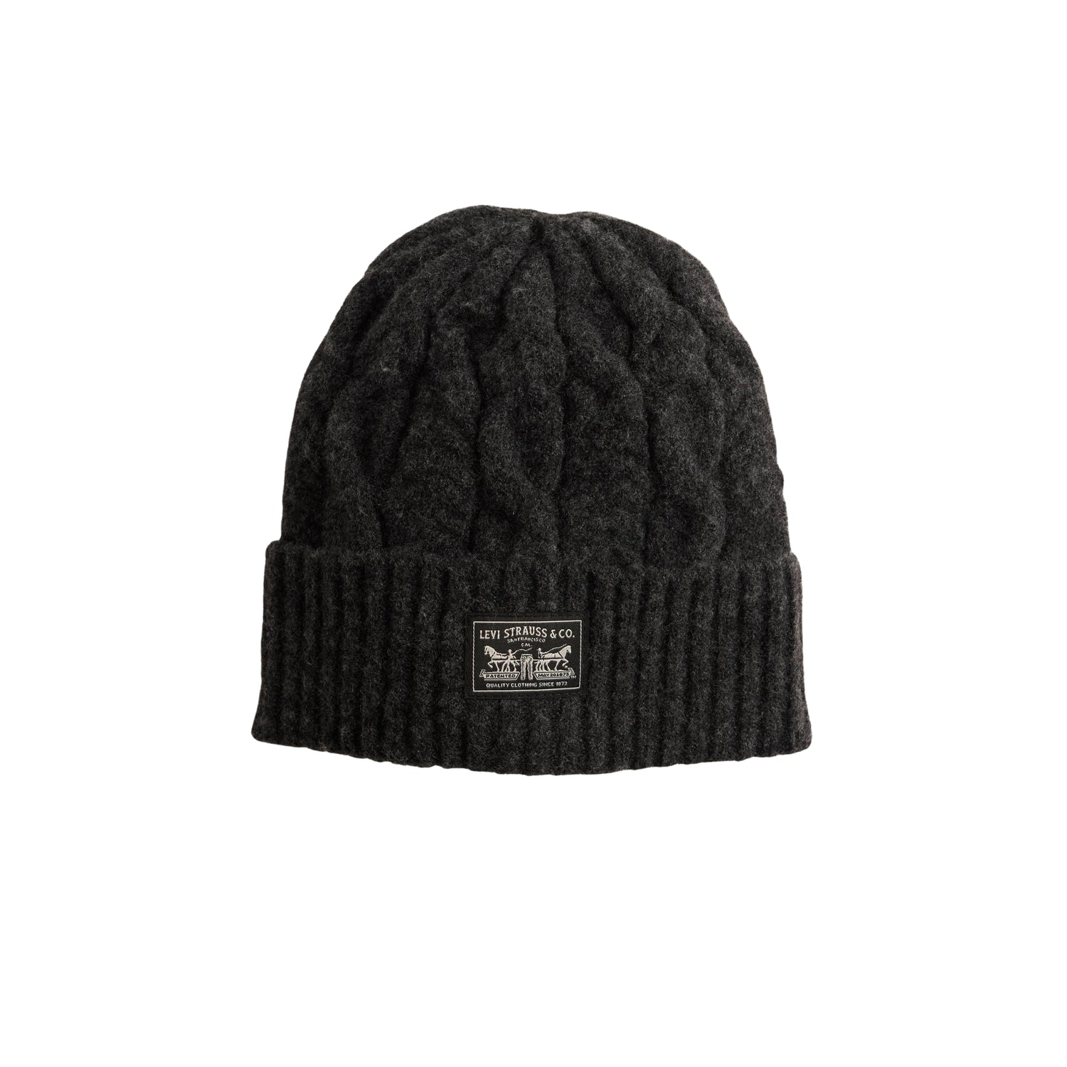 Berretto Holiday Cable-knit Backpatch Unisex - 004D4