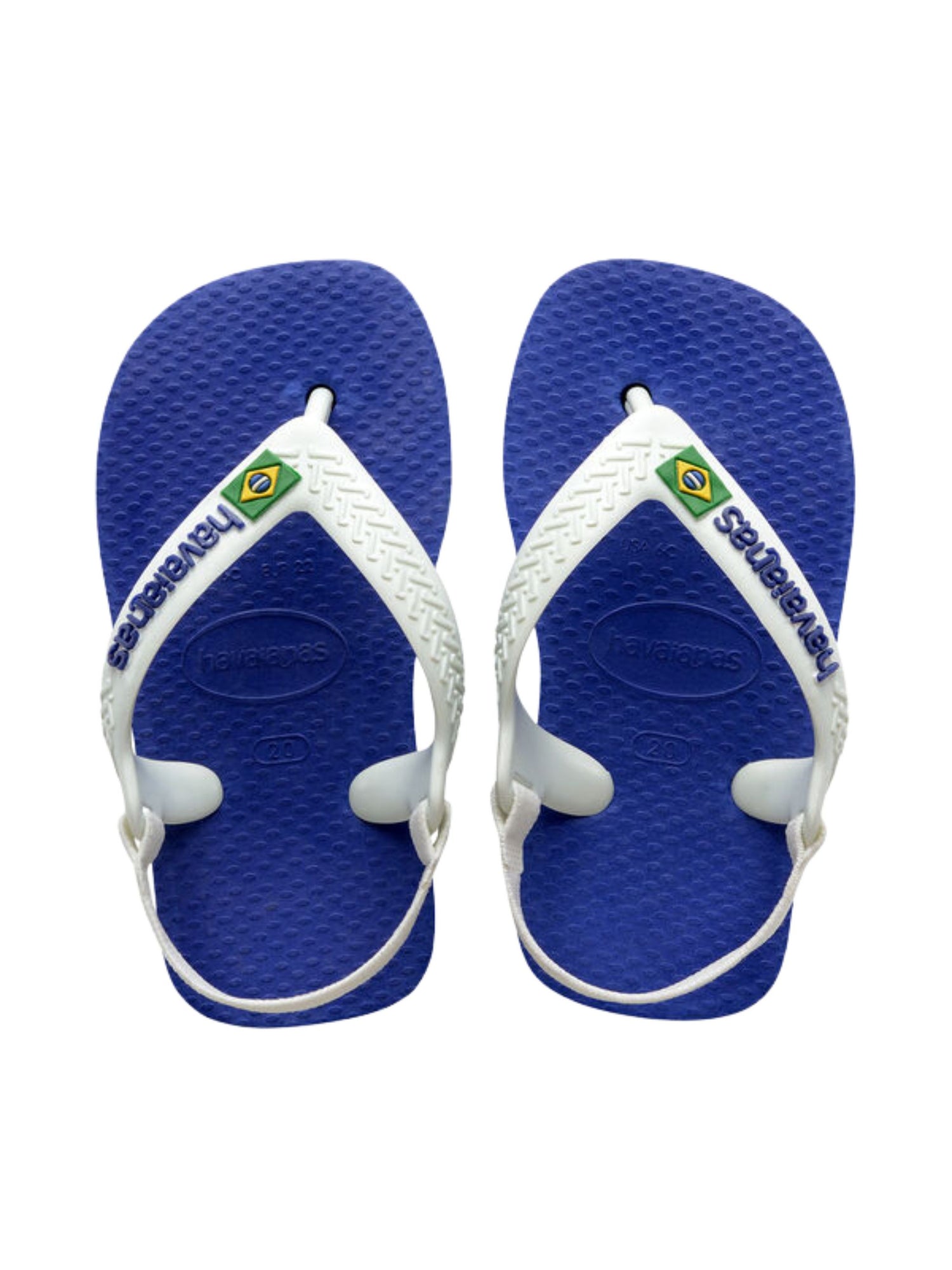 INFRADITO BABY BRASIL LOGO II UNISEX BAMBINO - HAVAIANAS