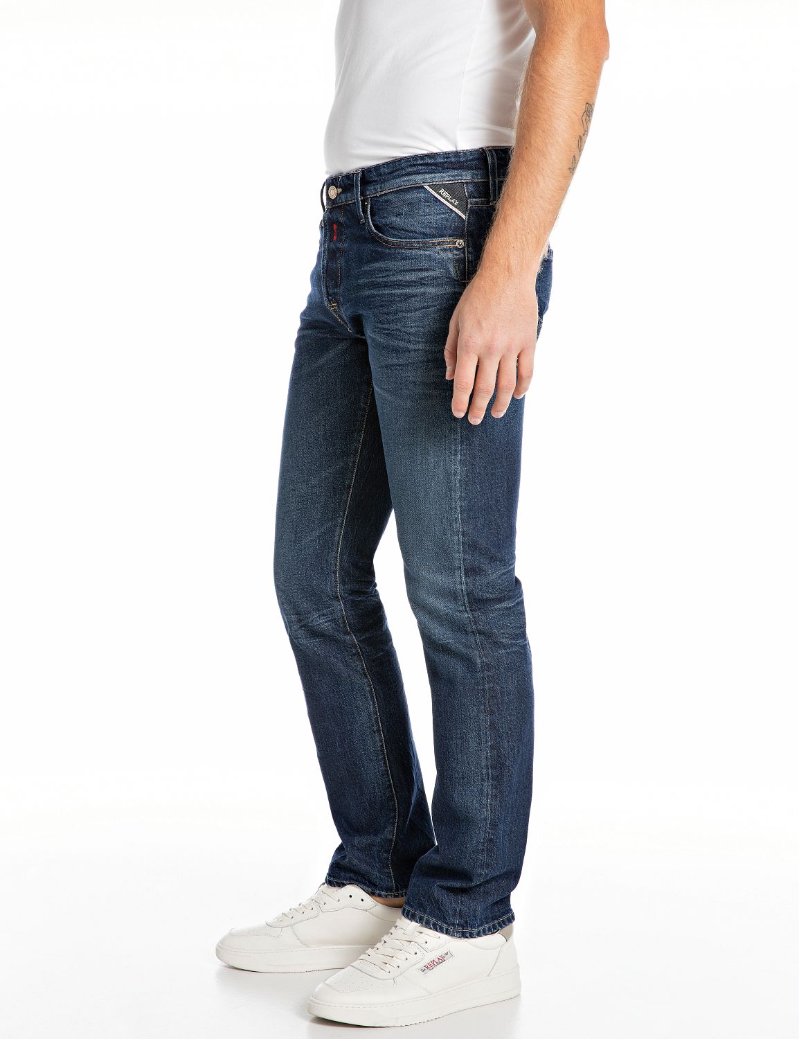 M983.727740 WAITOM PANTALONE 2024 Uomo REPLAY JEANS