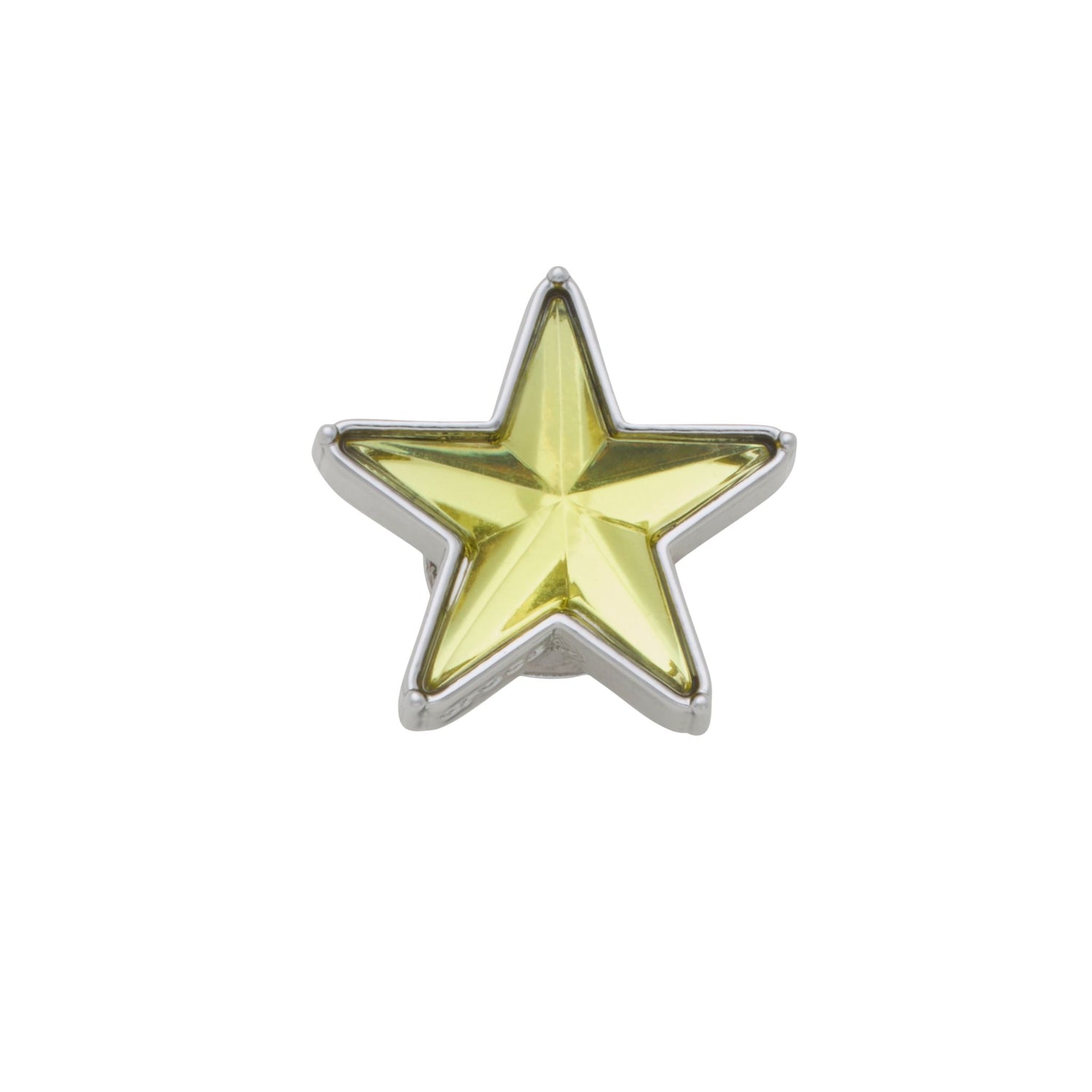 Jib Silver and Green SMT Gem Star Unisex - 5831