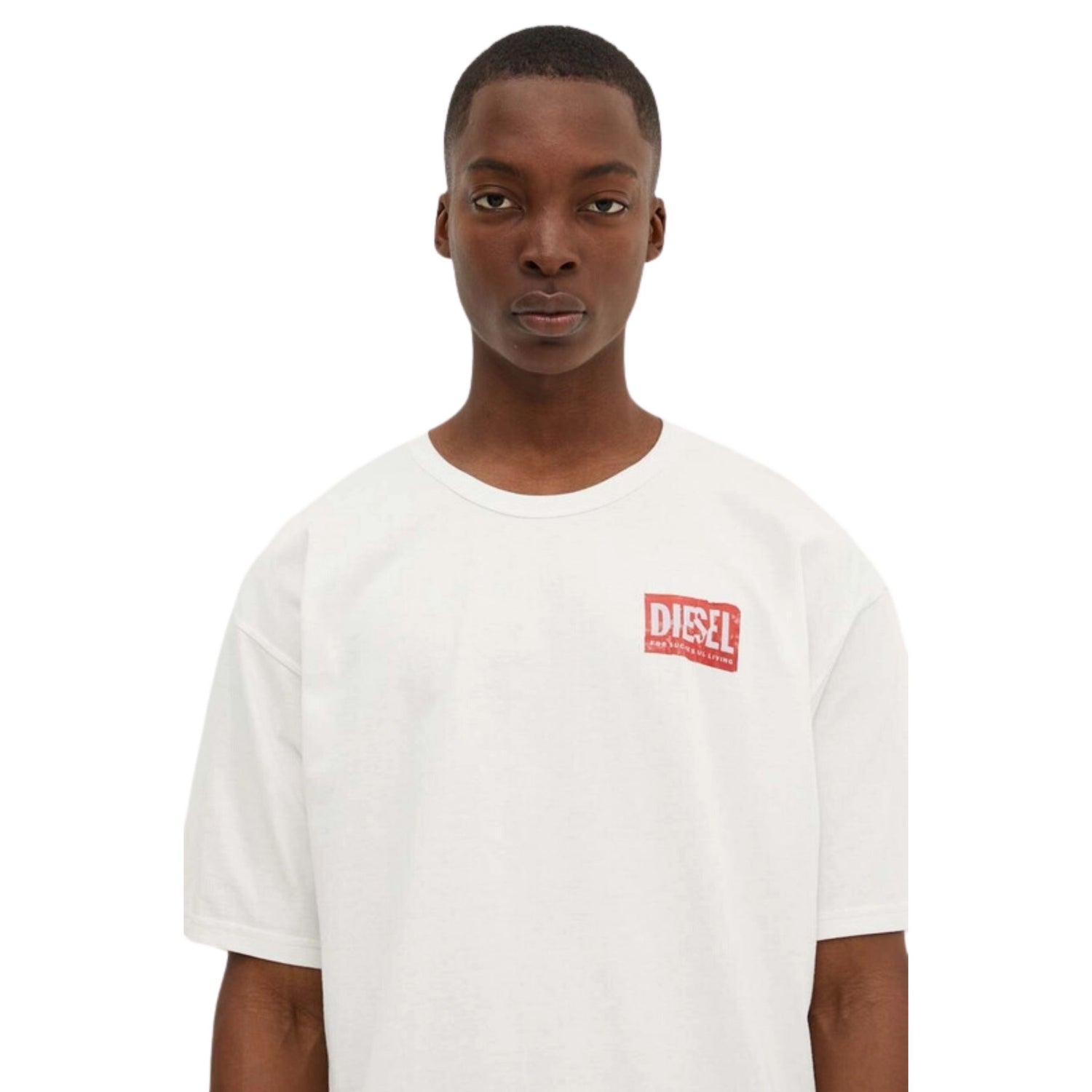 A15012-0AKAK-T-BOXT-Q15 Uomo DIESEL T-SHIRT