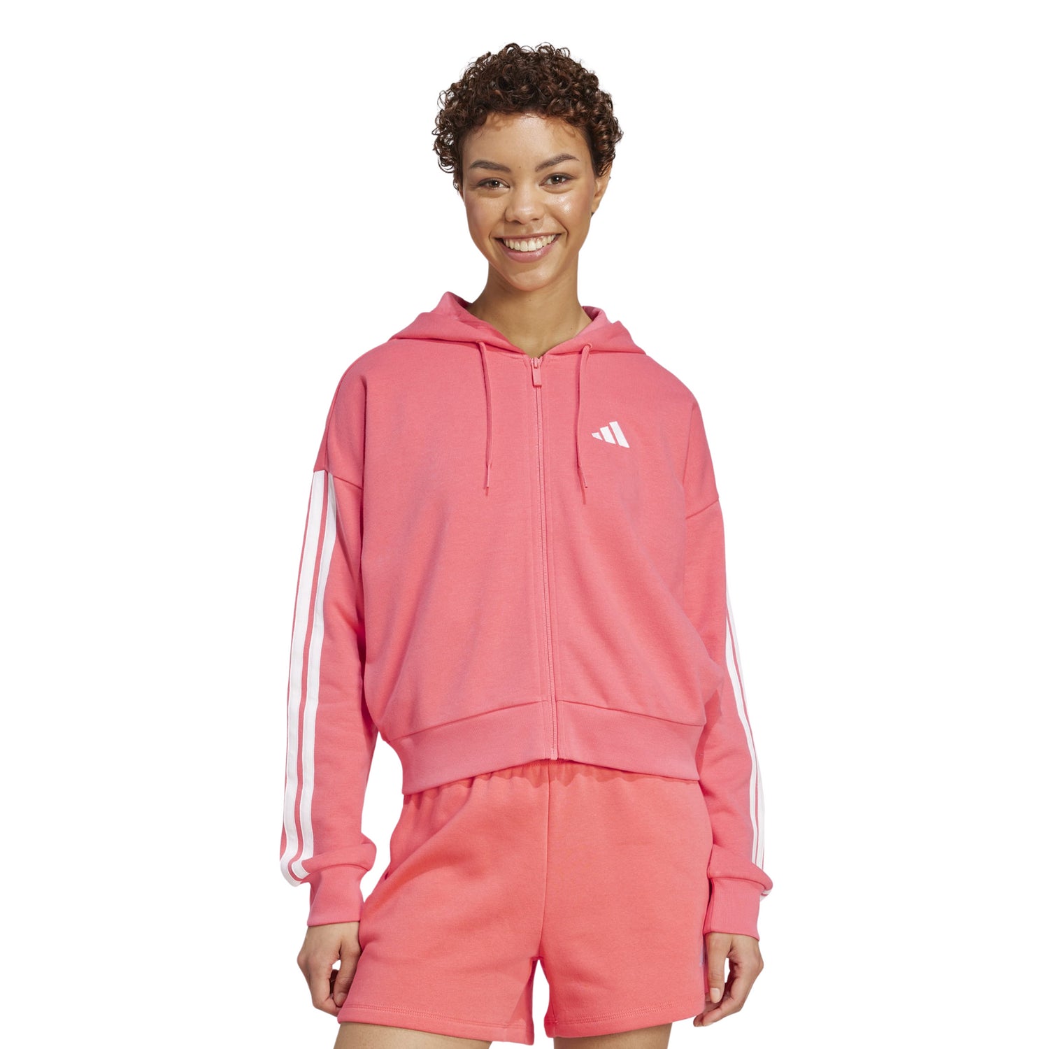 Felpa Essentials 3-Stripes Donna - KE4388