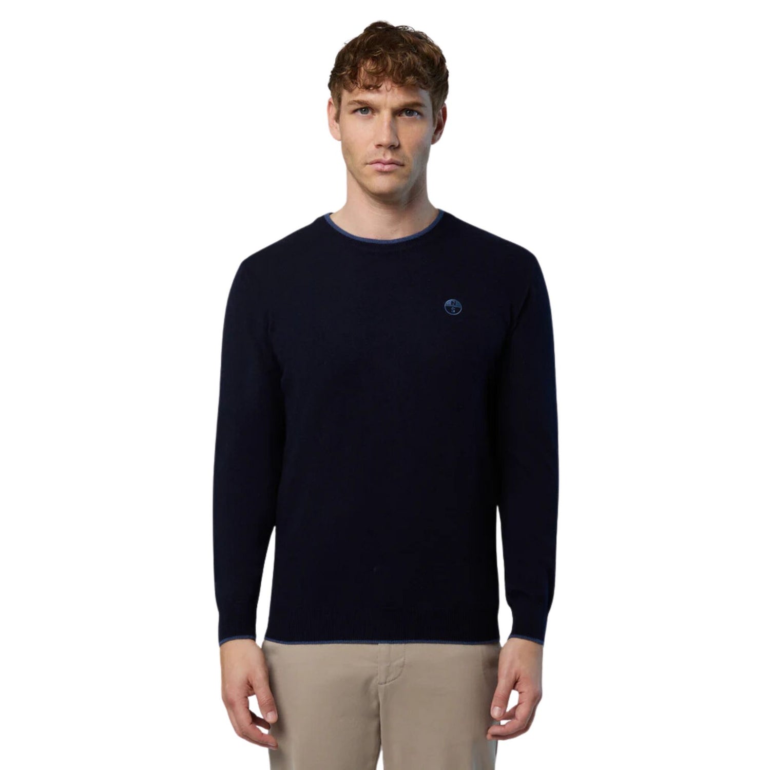 699783 CREWNECK 12 GG KNITWEAR 2024 Uomo NORTH SAILS MAGLIA