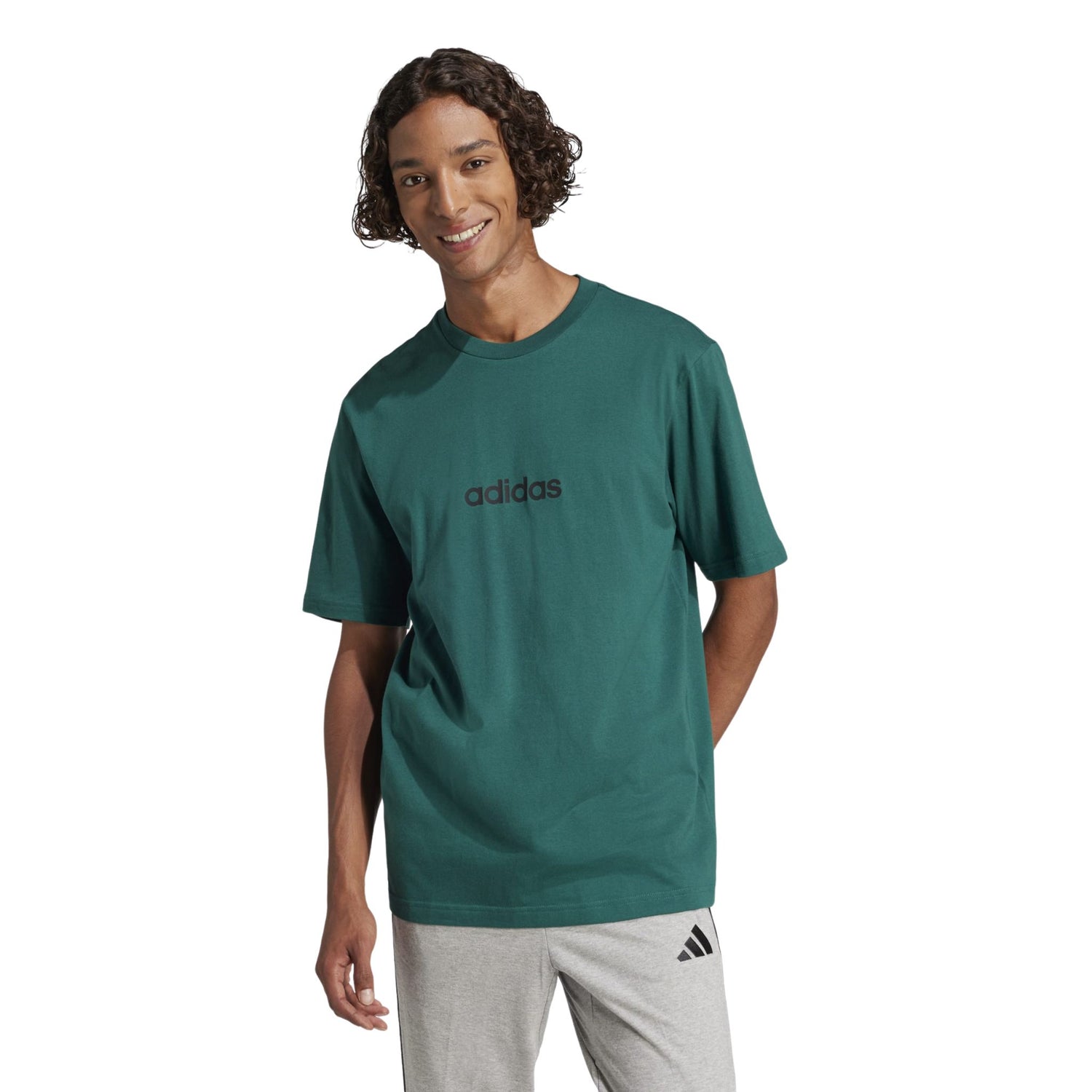 T-shirt Essentials Linear Single Uomo - JE8997