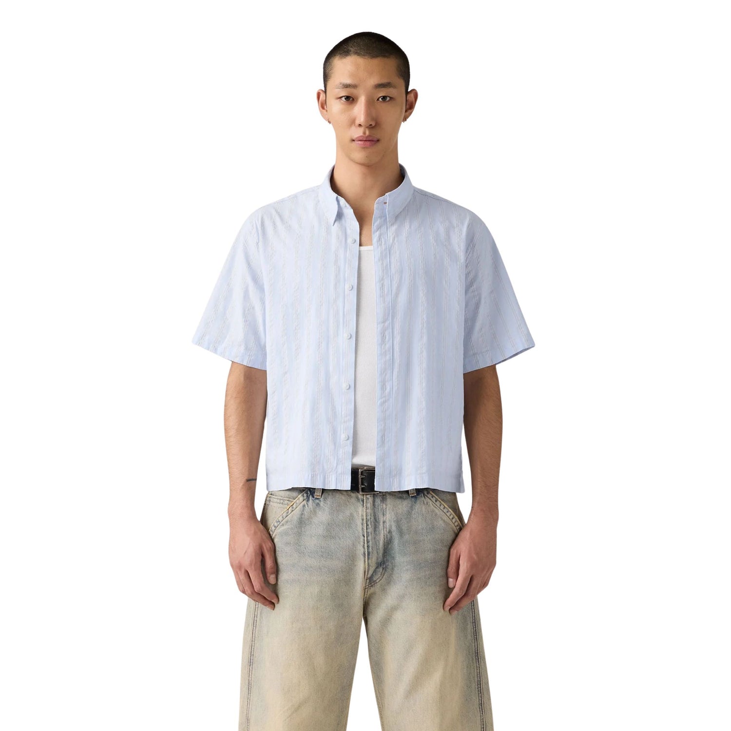 Camicia Lama Boxy Uomo - 005GH