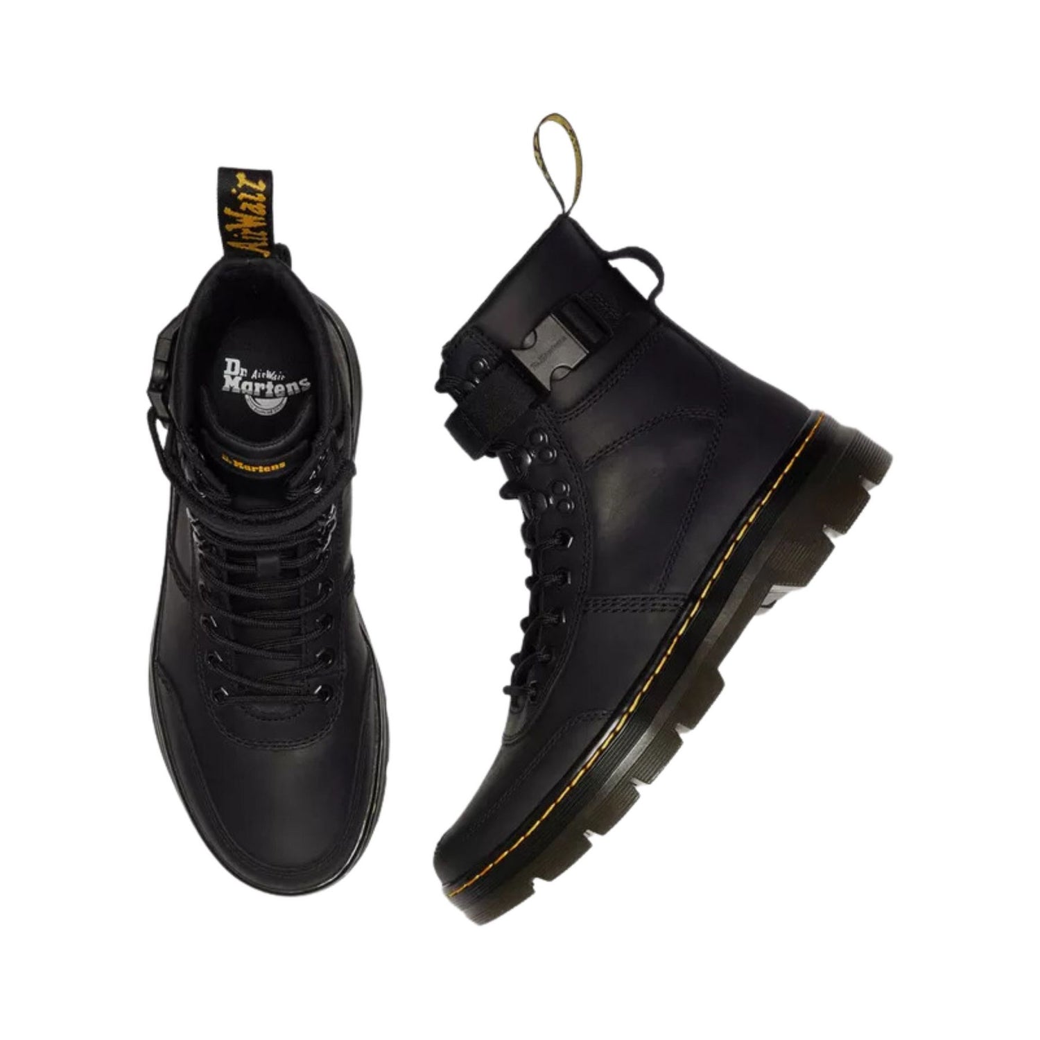 COMBS TECH LEATHER Uomo DR. MARTENS STIVALE