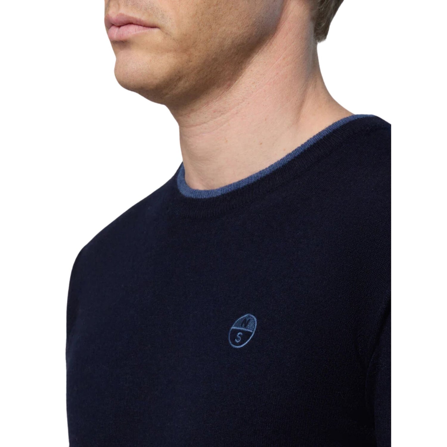 699783 CREWNECK 12 GG KNITWEAR 2024 Uomo NORTH SAILS MAGLIA