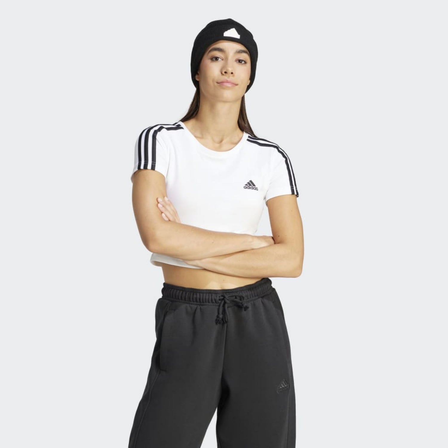 IR6112 W 3S BABY T 2024 Donna ADIDAS T-SHIRT