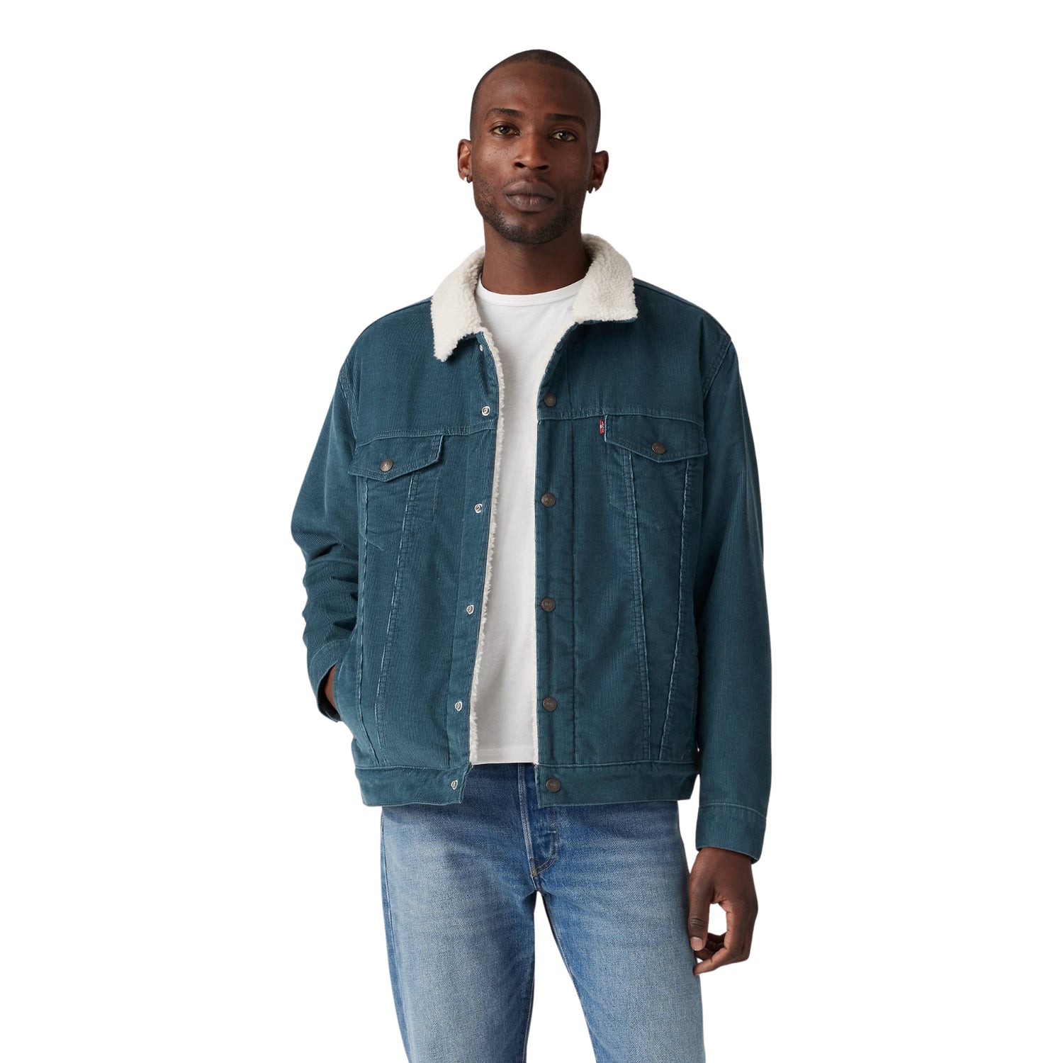 Giacca Corduroy Relaxed Fit Trucker Uomo - A5784