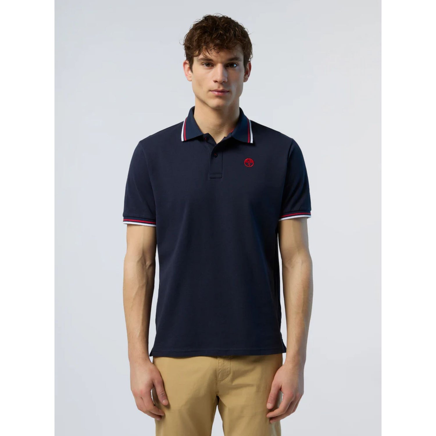 692455 POLO SHORT SLEEVE W/CONTRAST Uomo NORTH SAILS POLO