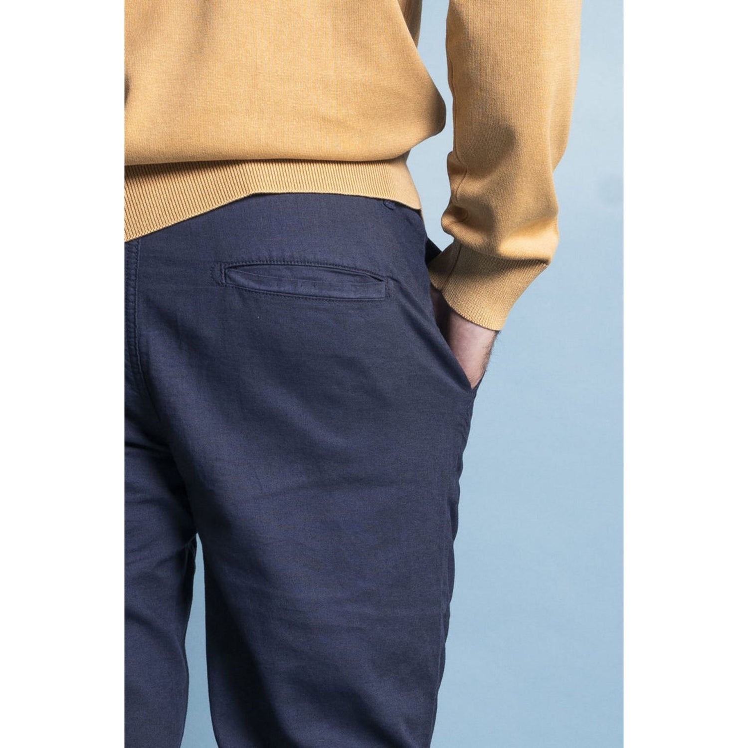 CHL1951-IM24SSPM CHINO LONG LOOSE Uomo IMPURE PANTALONE LINO