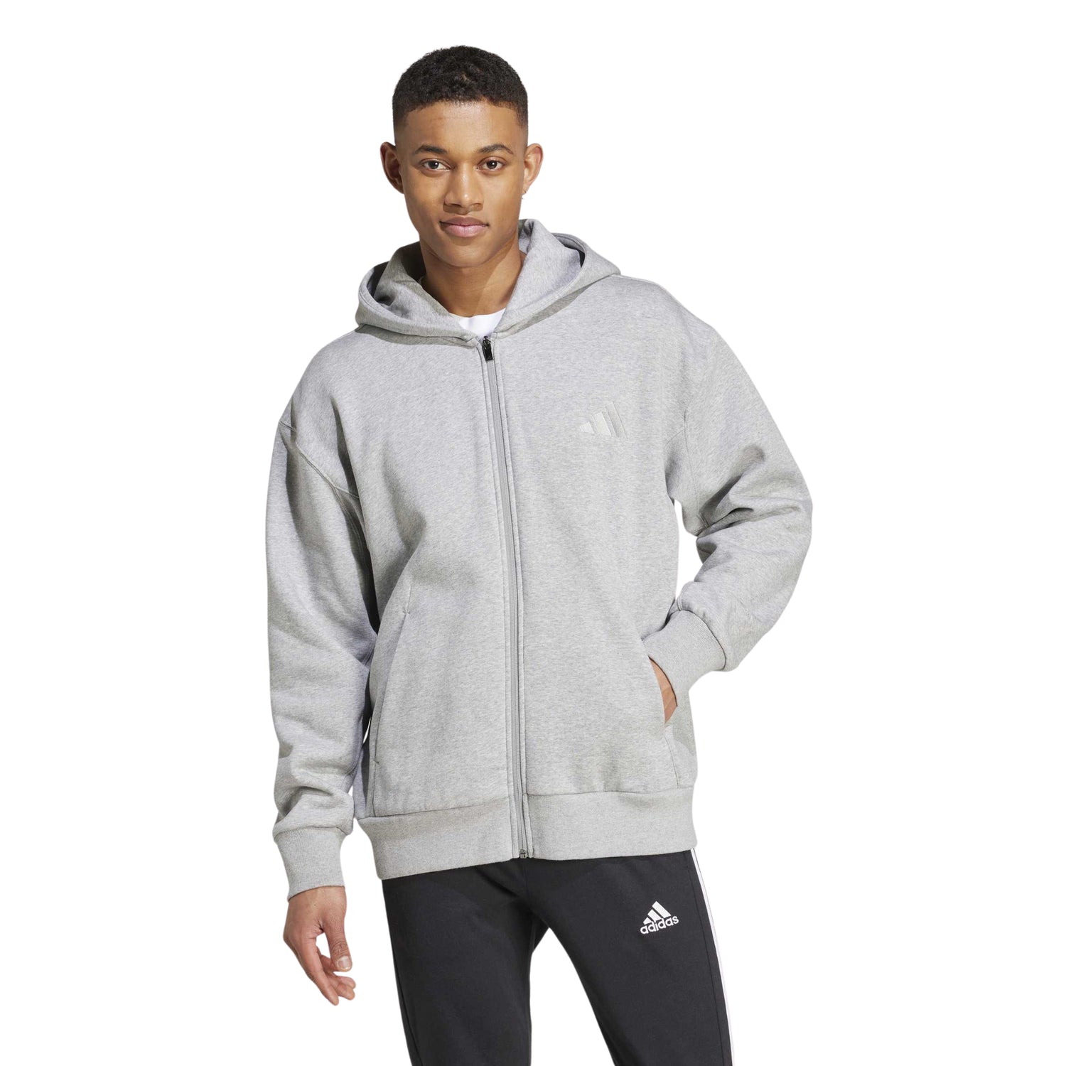 Felpa ALL SZN Fleece Full-Zip Uomo - IY4159