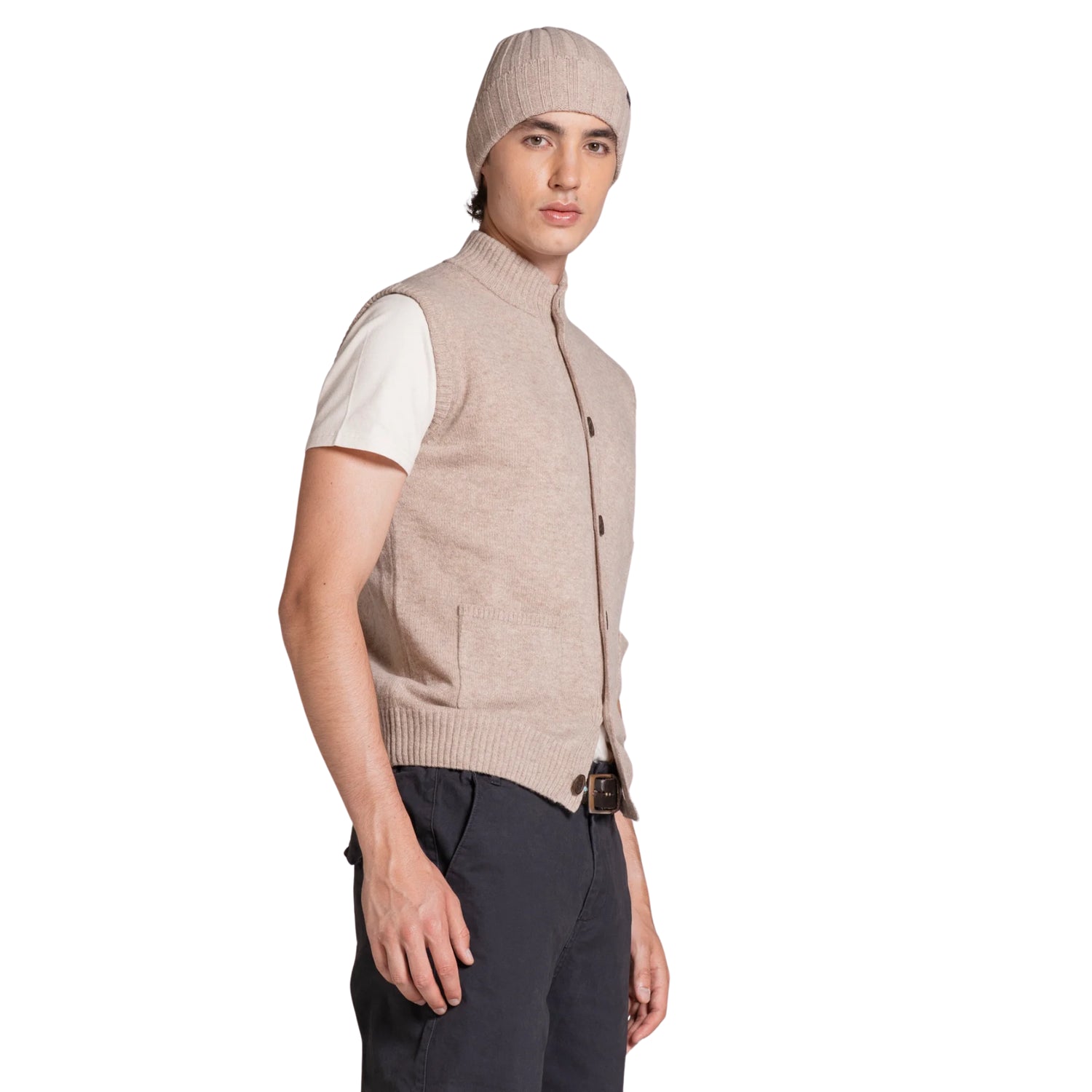 Cappello Lay Cap Lambswool Uomo