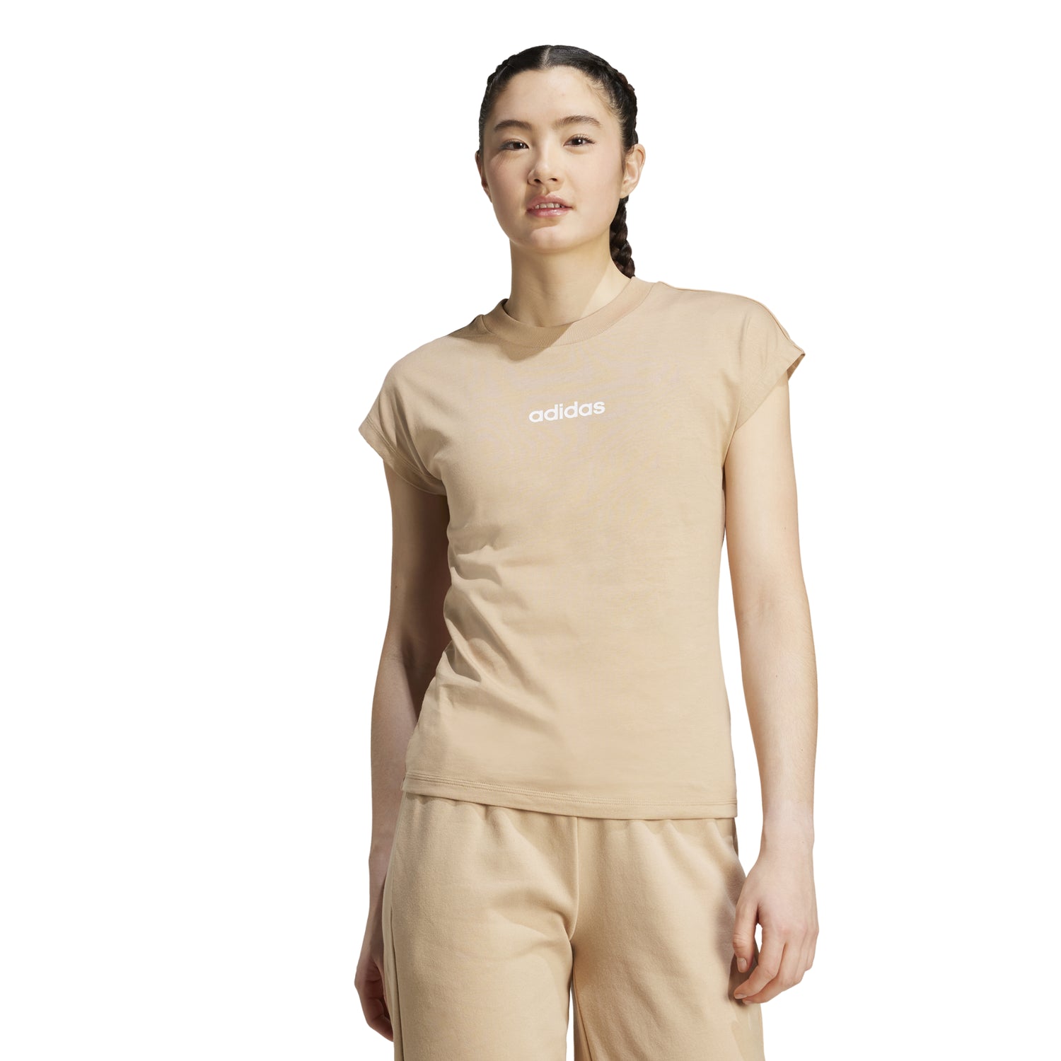 T-shirt Essentials 3 Linear Donna - JY4889