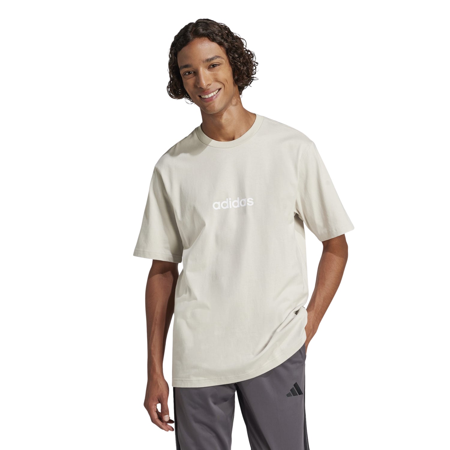 T-shirt Essentials Linear Single Jersey Uomo - JE9007
