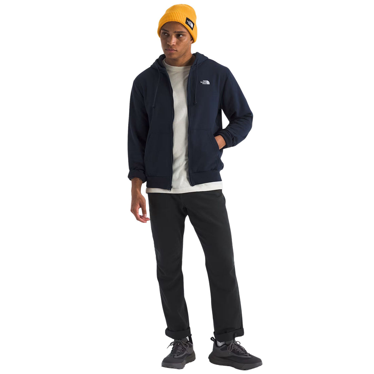 Felpa Evolution Simple Dome Regular Full-Zip Uomo - NF0A8EU1