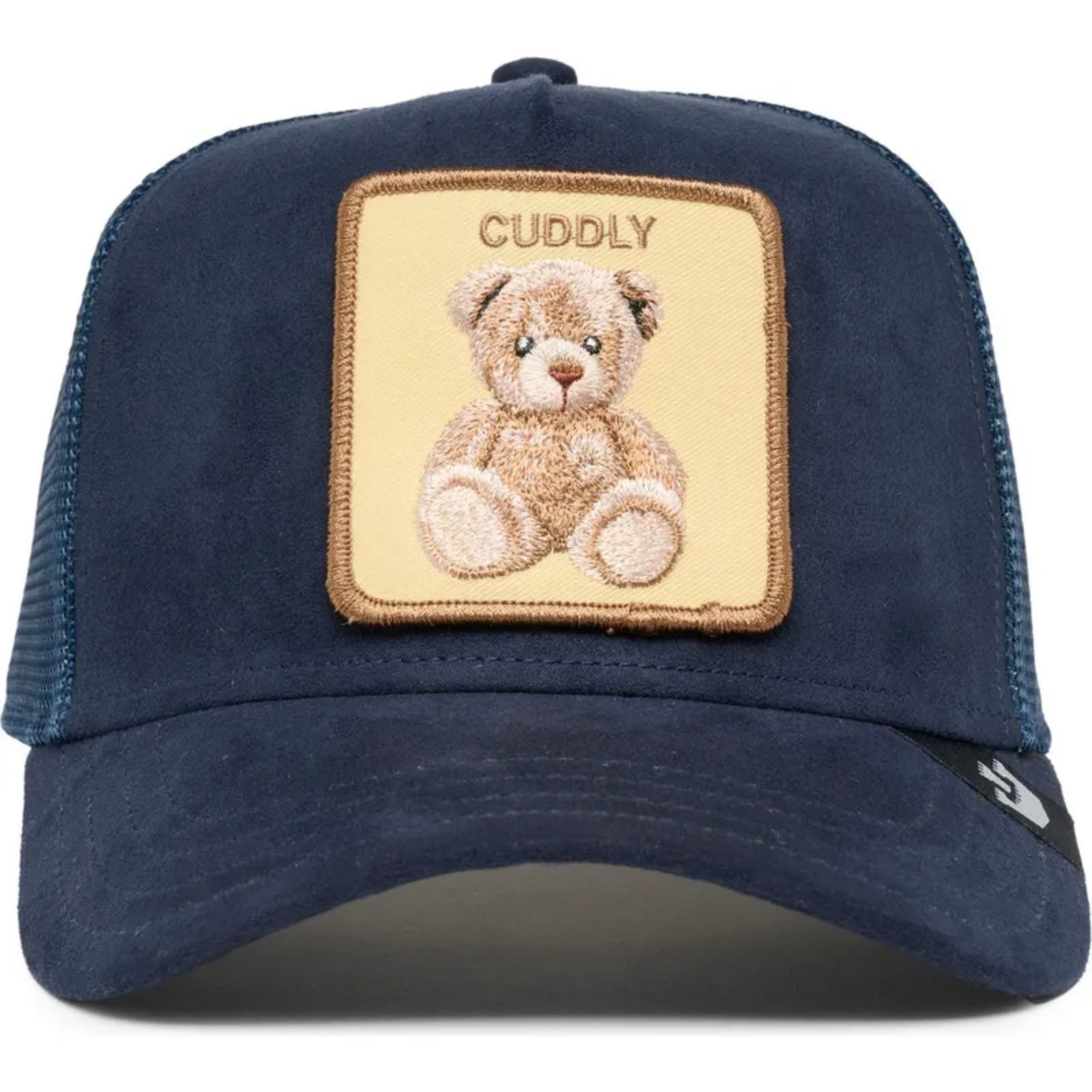 101-1793 THE SUEDE CUDDLY BEAR Unisex adulto GOORIN BROS CAPPELLO CON VISIERA