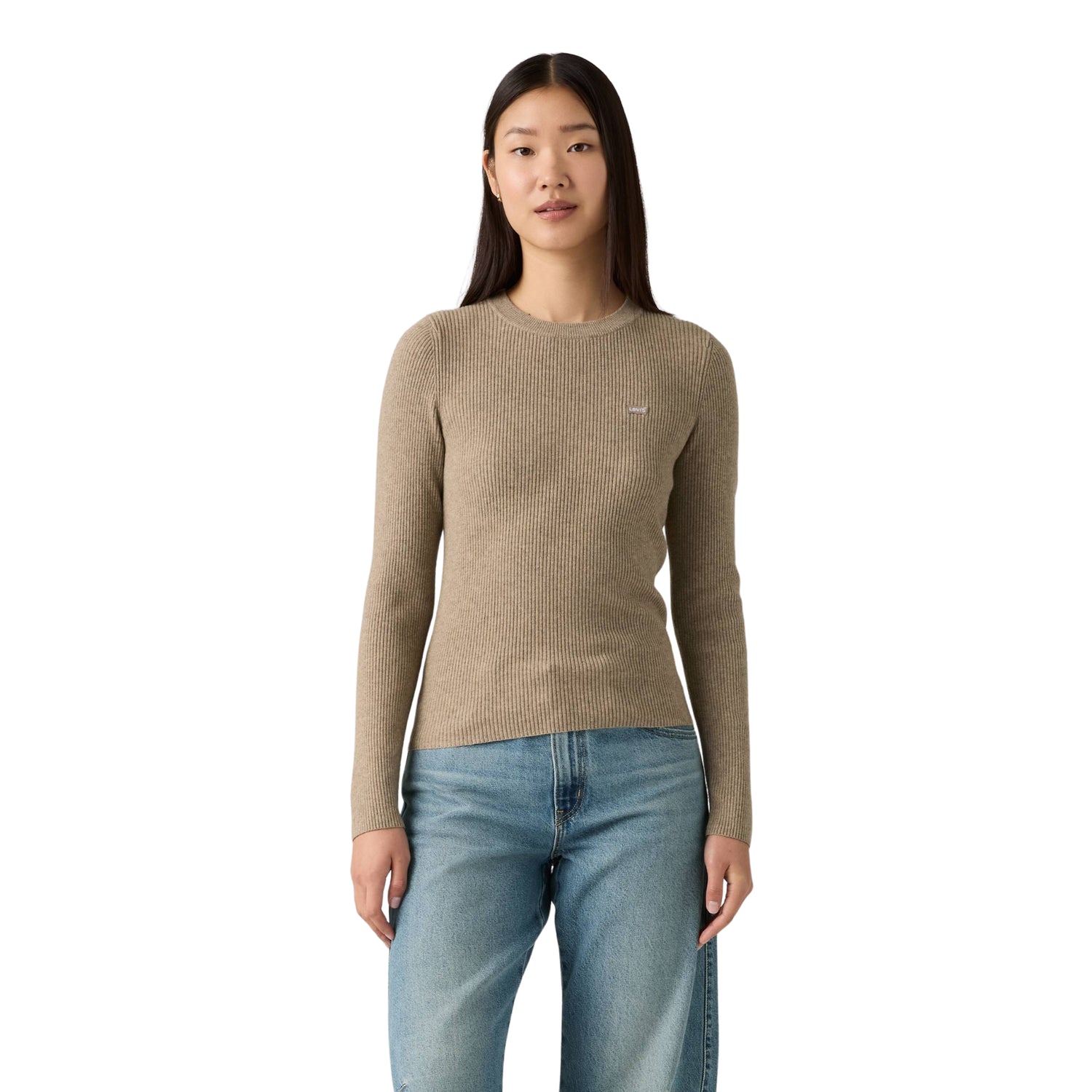 Maglia Crewneck Rib Sweater Donna - A0719