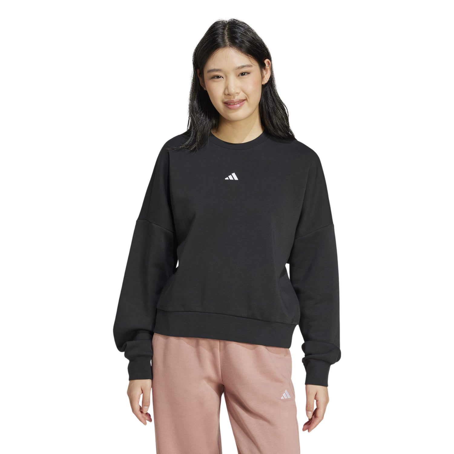 Felpa Essentials Small Logo Feelcozy Sweatshirt Donna - JC5932